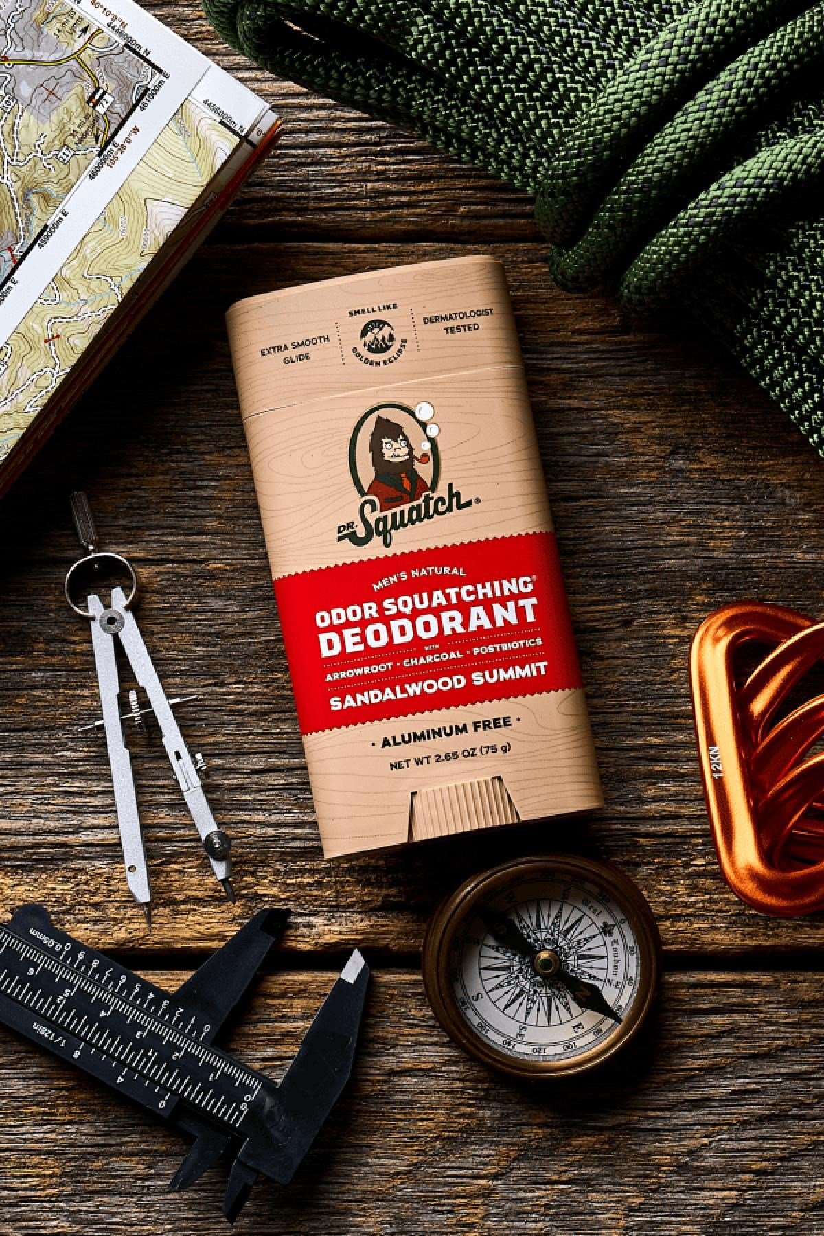 Dr.Squatch Sandalwood Summit Alüminyumsuz Stick Deodorant 75GR
