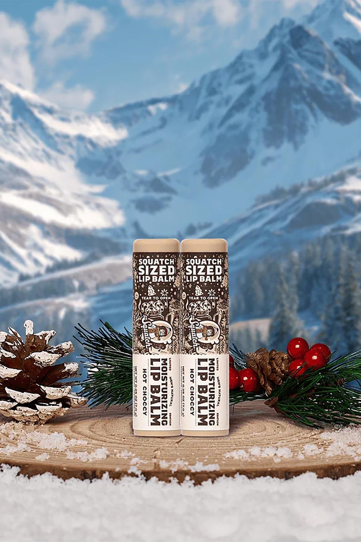 Dr.Squatch Men's Hot Choccy Nemlendirici Dudak Balsamı 2x7GR