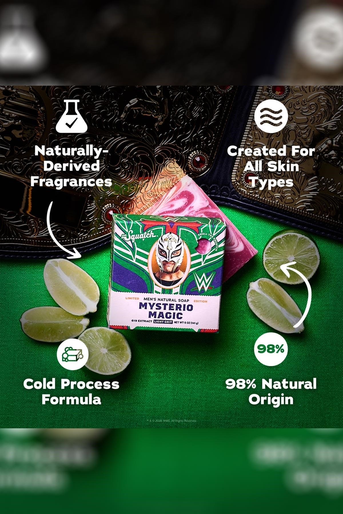 Dr.Squatch Mysterio Magic Erkek Sabunu 141GR