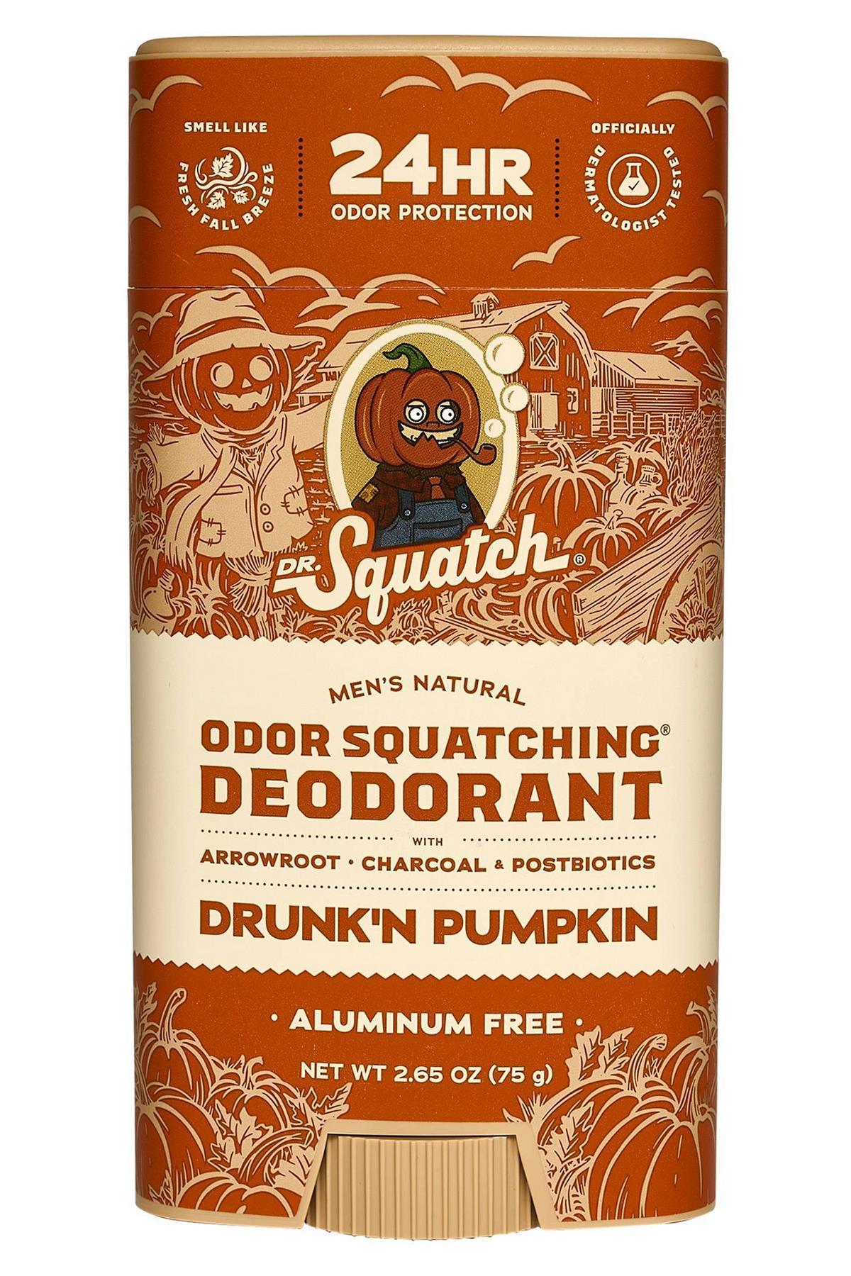Dr.Squatch Drunk'n Pumpkin Alüminyumsuz Stick Deodorant 75GR