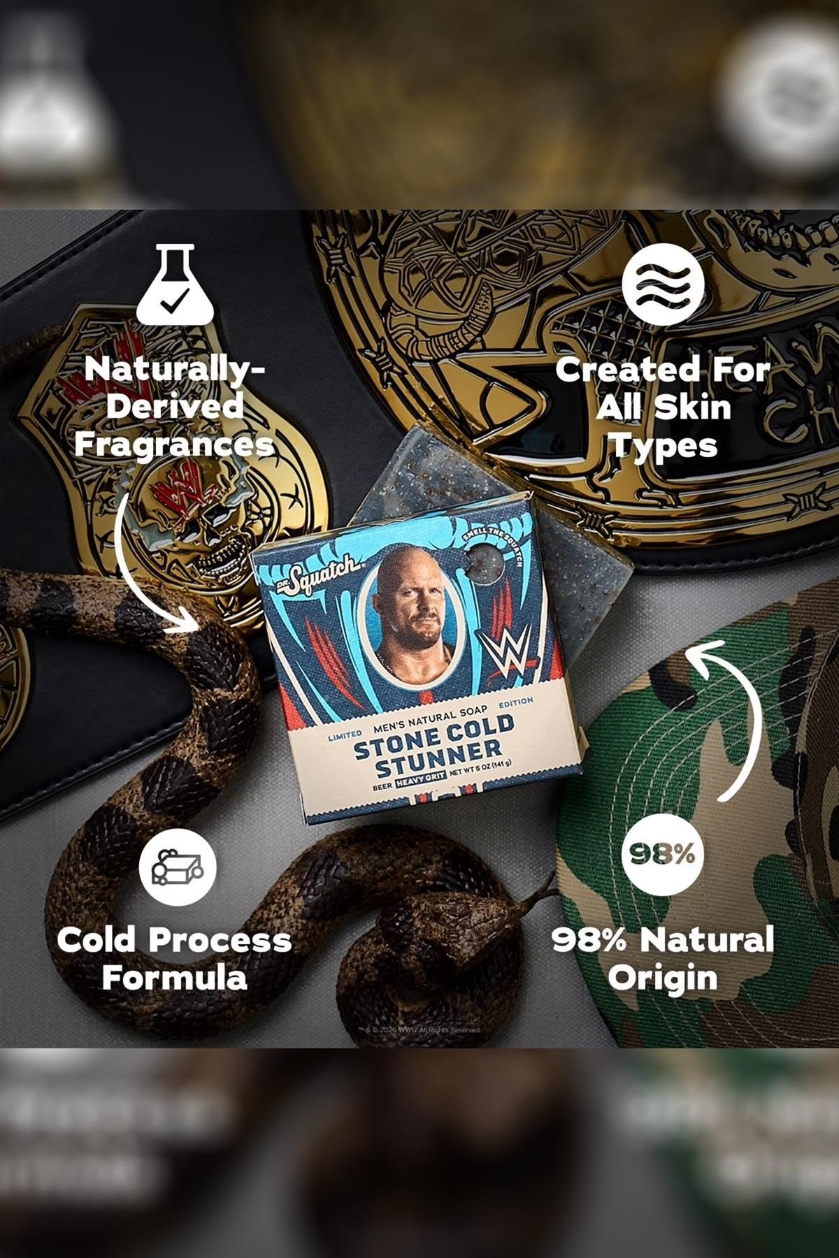 Dr.Squatch Stone Cold Summer Erkek Sabunu 141GR