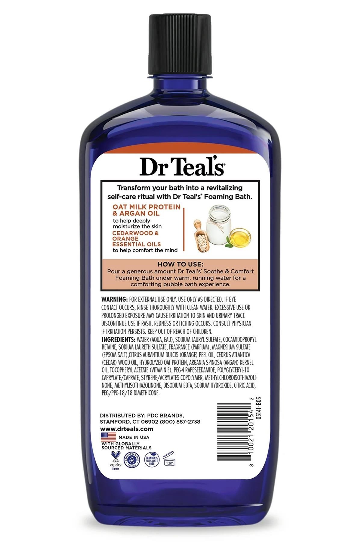 Dr.Teals Soothe & Comfort Banyo Köpüğü 1000ML