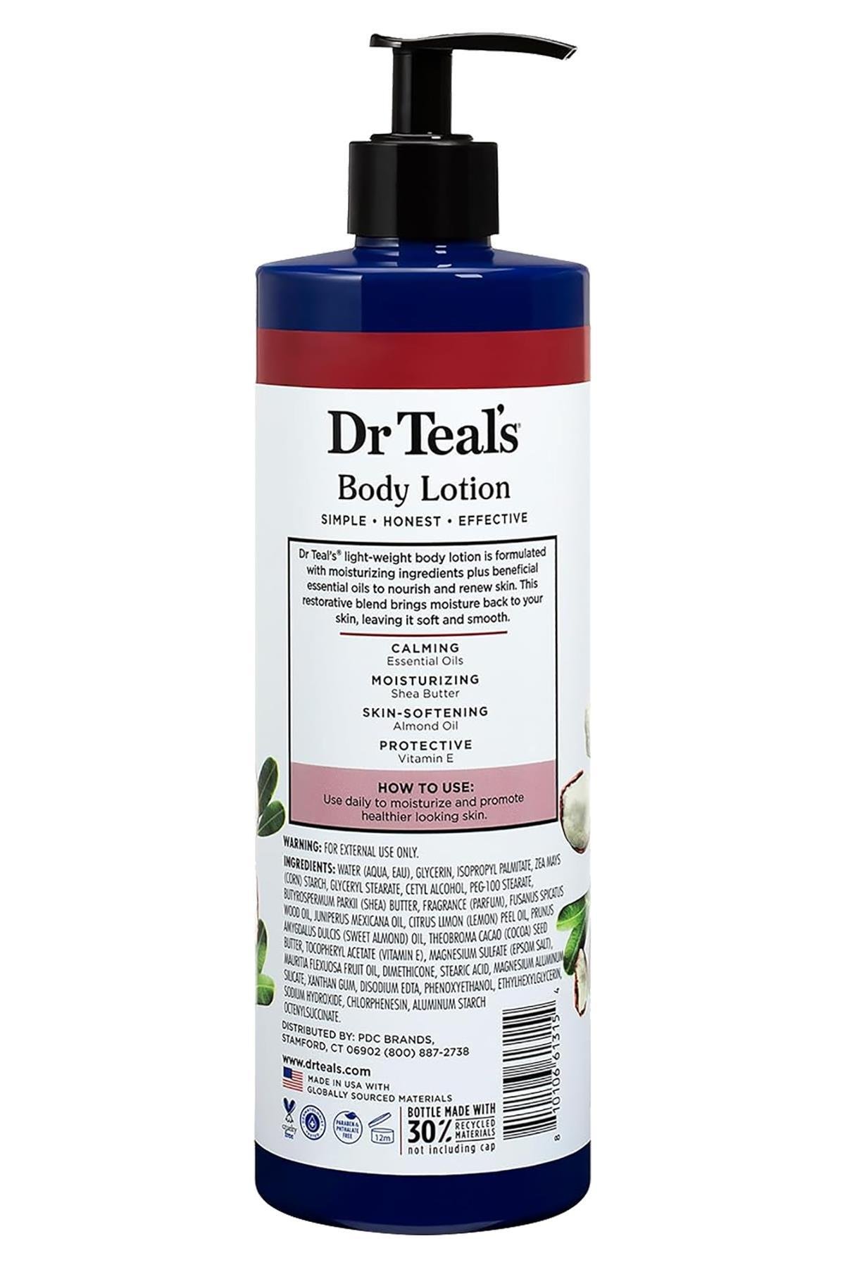 DR.Teals Shea Butter & Almond Oil Nemlendirici Vücut Losyonu 532ML