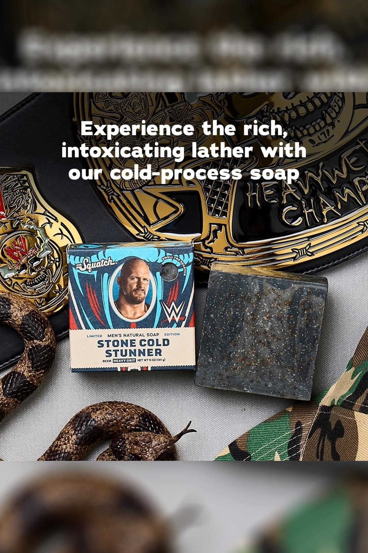 Dr.Squatch Stone Cold Summer Erkek Sabunu 141GR