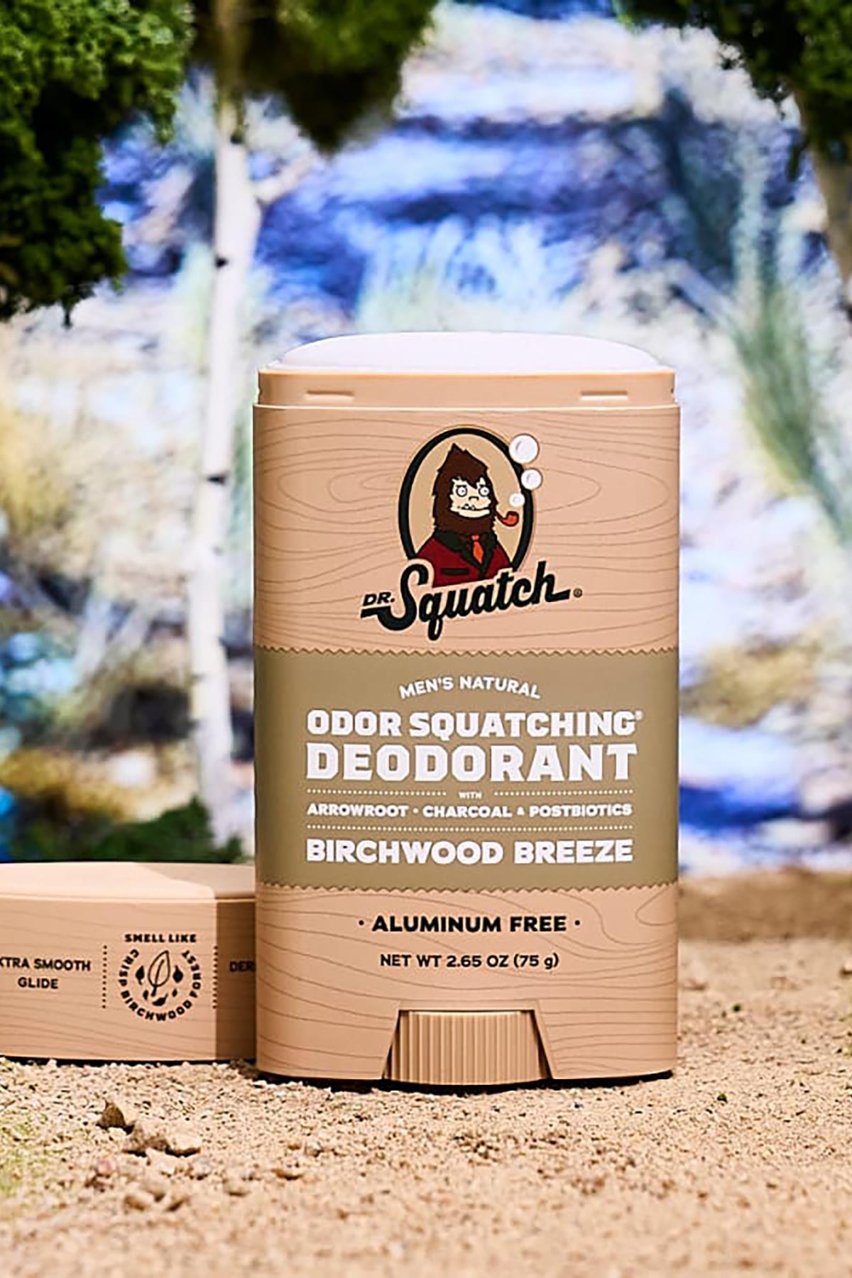 Dr.Squatch Birchwood Breeze Alüminyumsuz Stick Deodorant 75GR