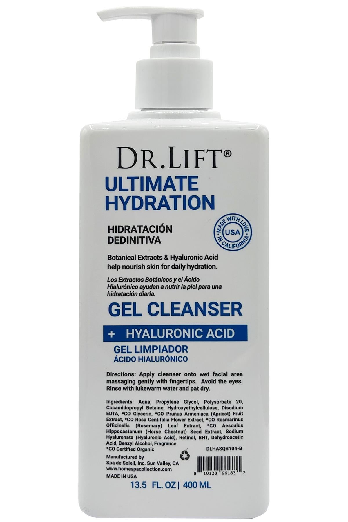 Dr.Lift Hyaluronic Acid Yüz Temizleme Jeli 400ML