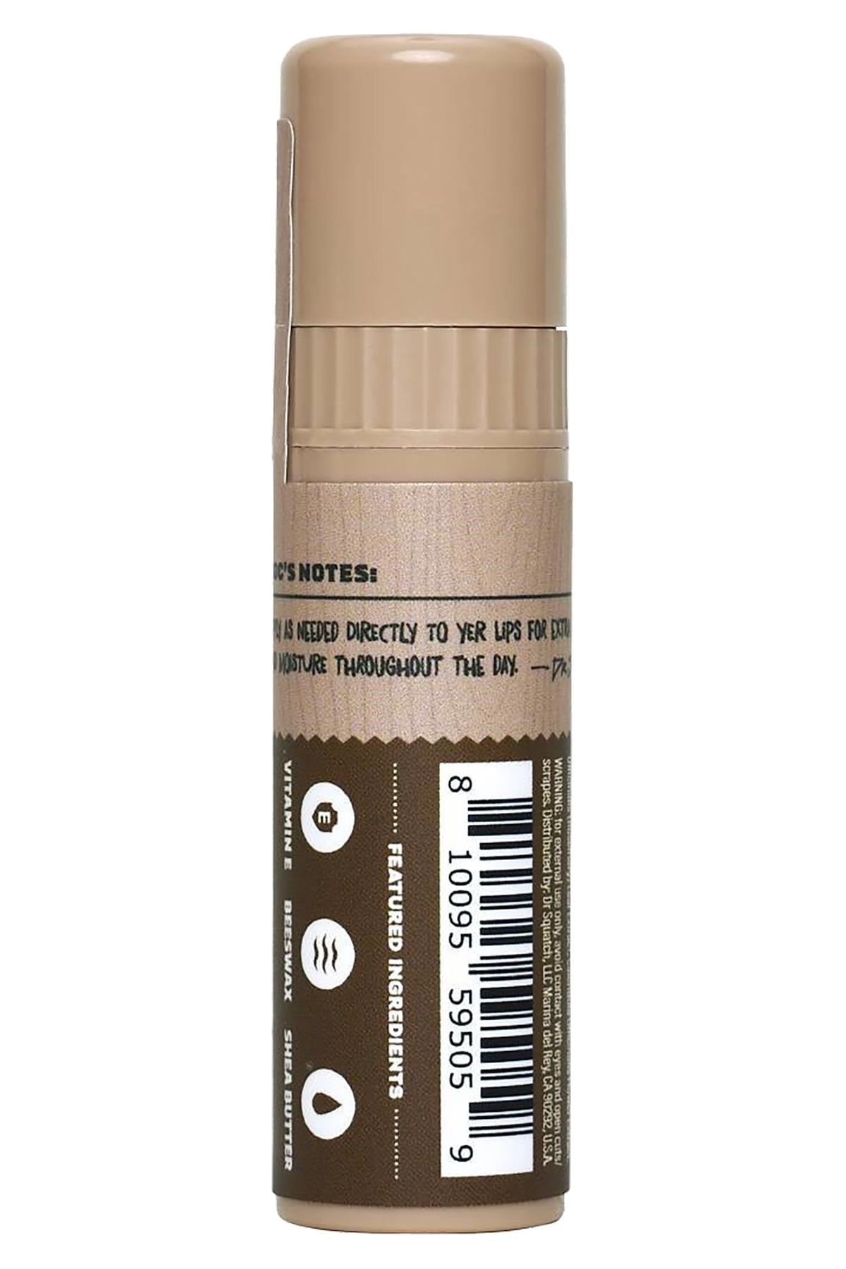 Dr.Squatch Men's Vanilla Bourbon Nemlendirici Dudak Balsamı 7GR