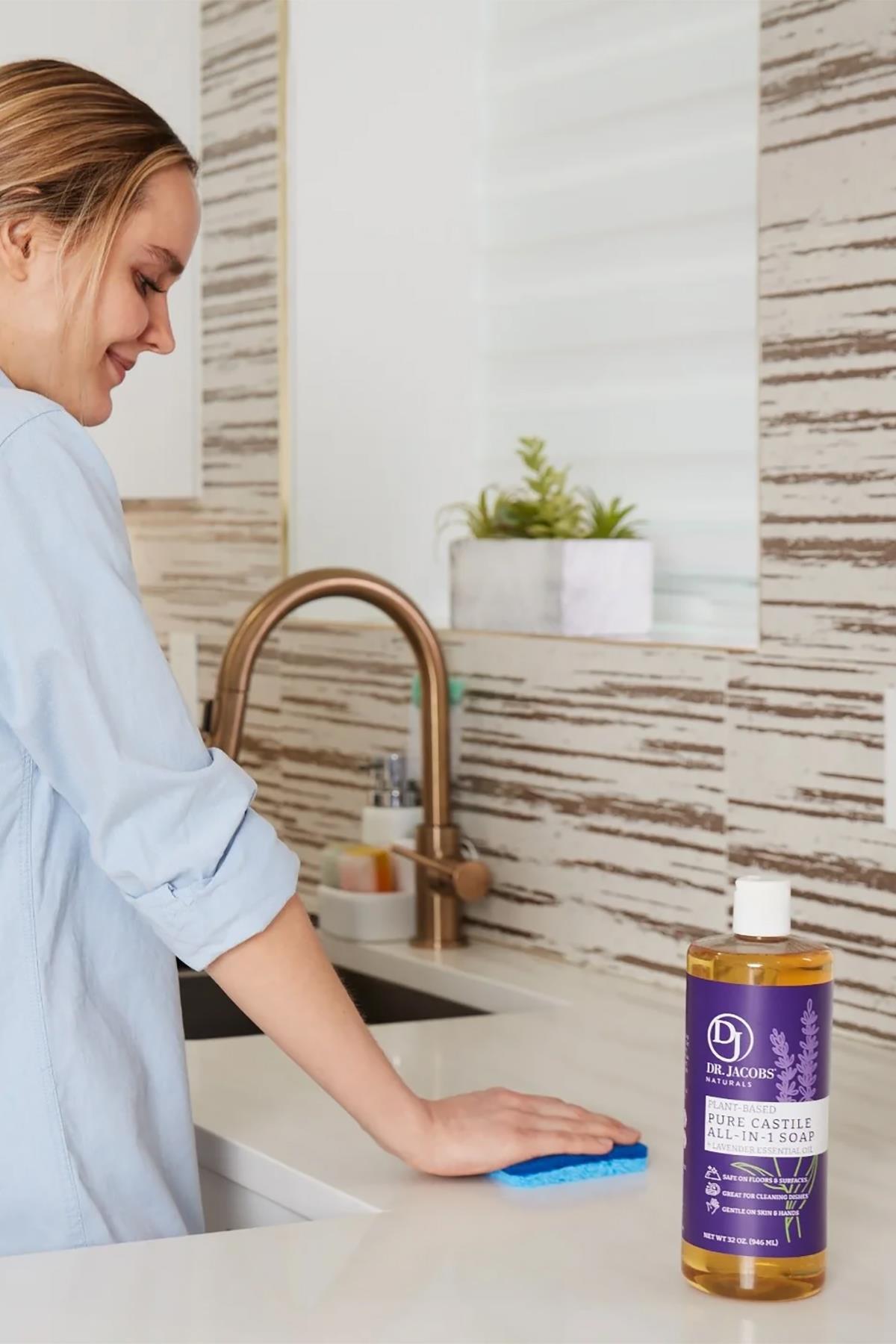 Dr. Jacobs Naturals Lavanta Özlü Çok Amaçlı Bitkisel Kastil Sabun 946ML