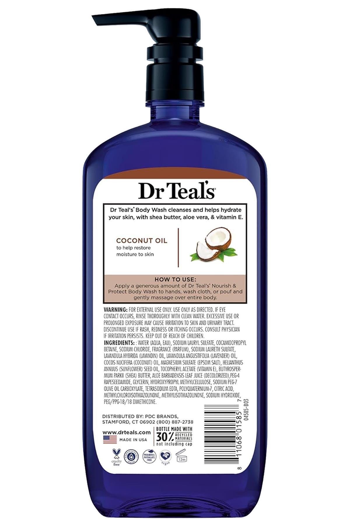 Dr.Teals Hindistancevizi Yağlı Besleyici ve Koruyucu Duş Jeli 710ML