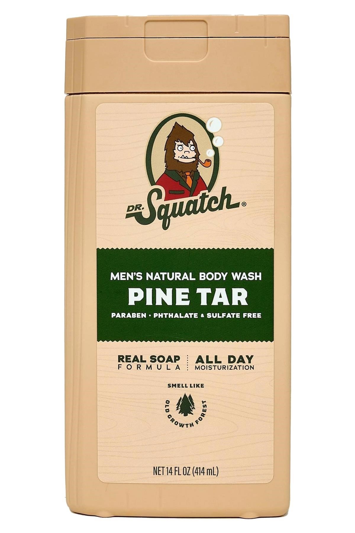 Dr.Squatch Men's Pine Tar Duş Jeli 414ML