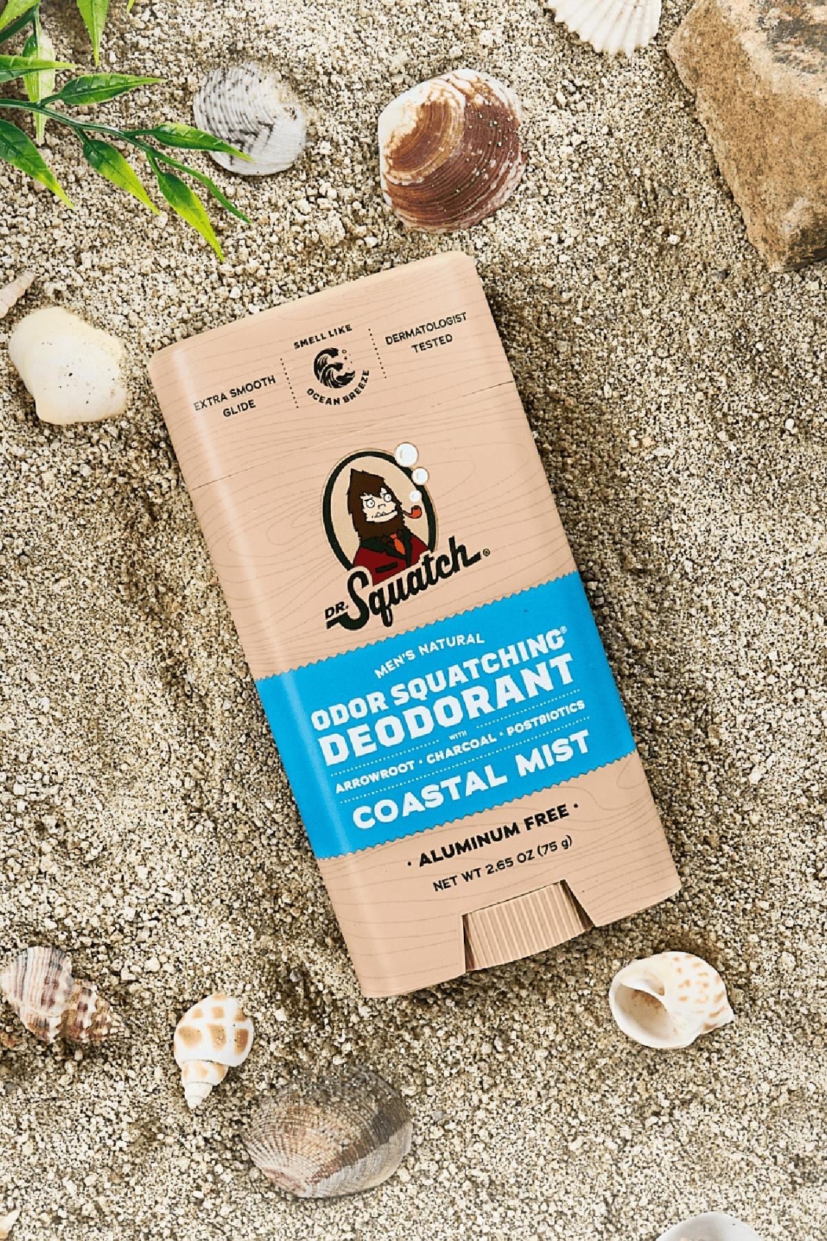 Dr.Squatch Coastal Mist Alüminyumsuz Stick Deodorant 75GR
