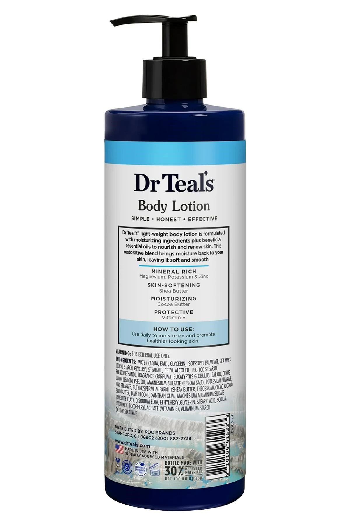 DR.Teals Restorative Minerals Nemlendirici Vücut Losyonu 532ML