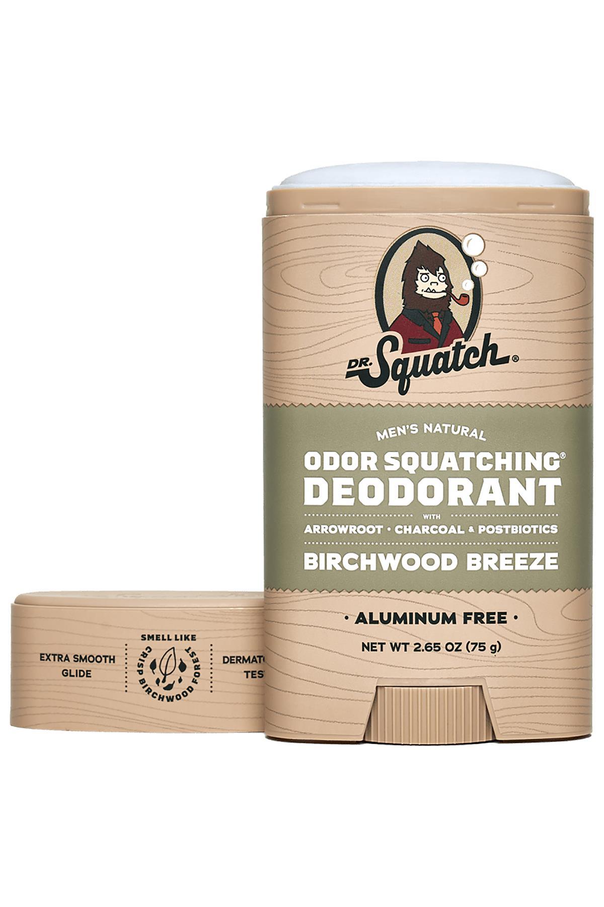 Dr.Squatch Birchwood Breeze Alüminyumsuz Stick Deodorant 75GR