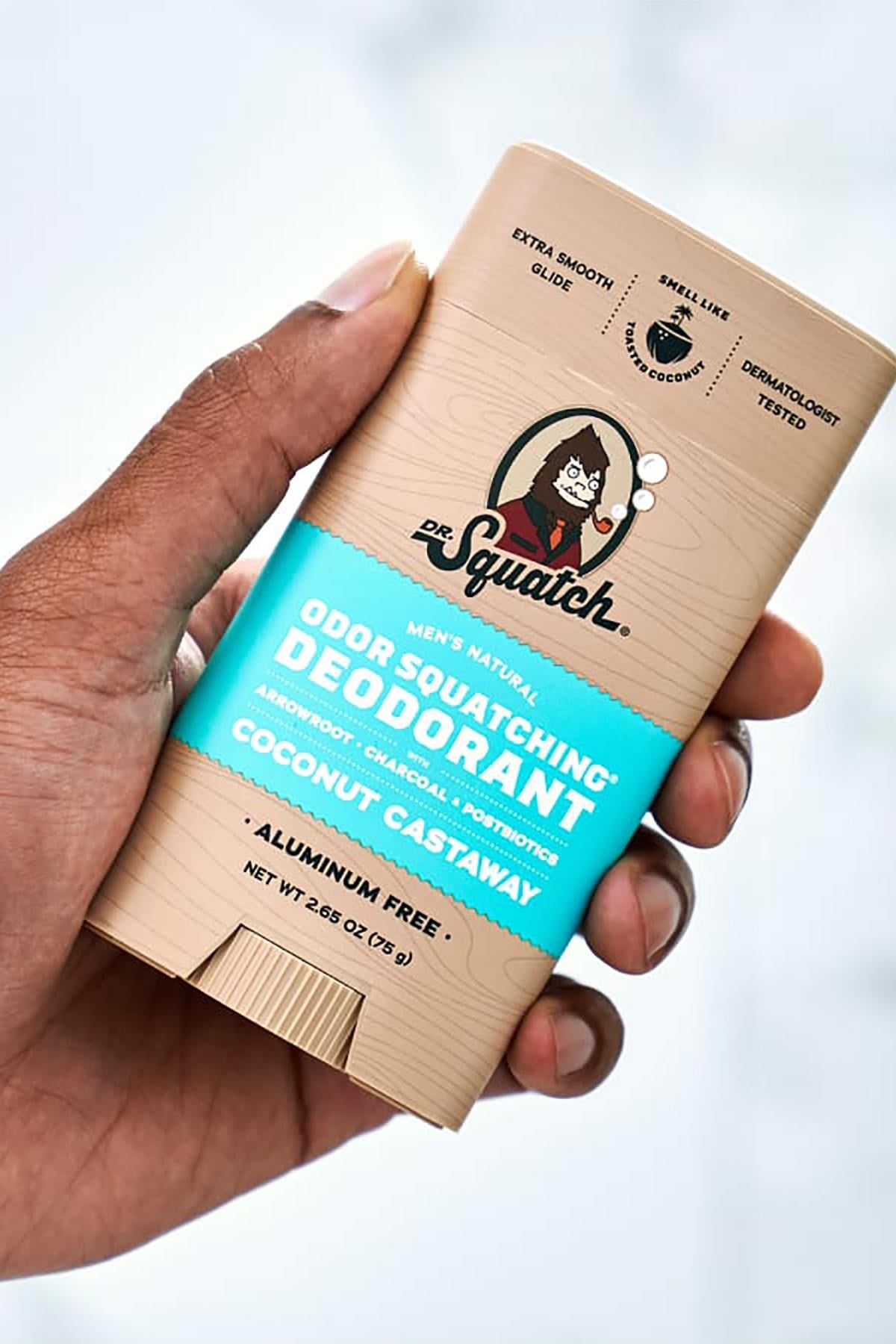 Dr.Squatch Coconut Castaway Alüminyumsuz Stick Deodorant 75GR