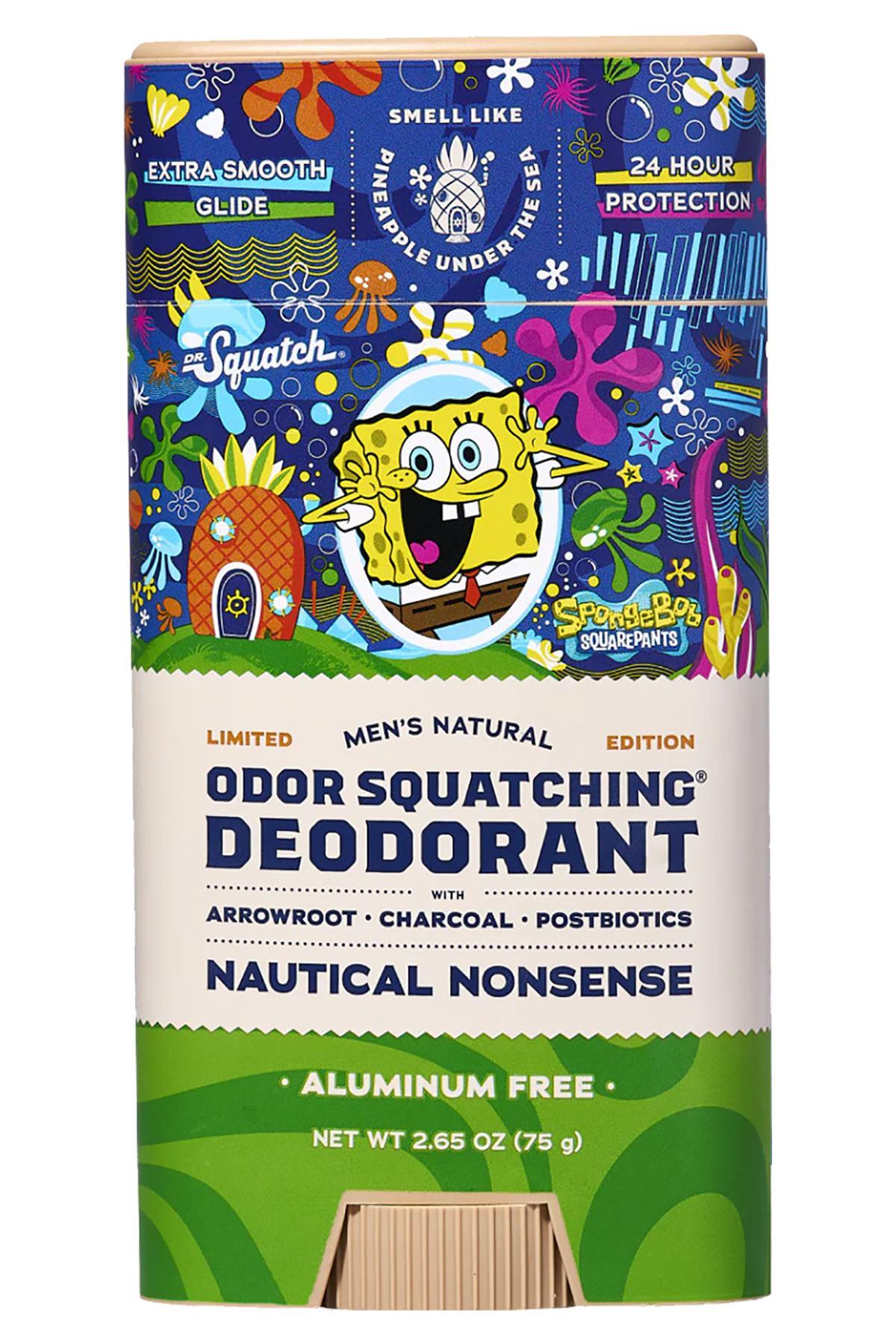Dr.Squatch Nautical Nonsense Alüminyumsuz Stick Deodorant 75GR