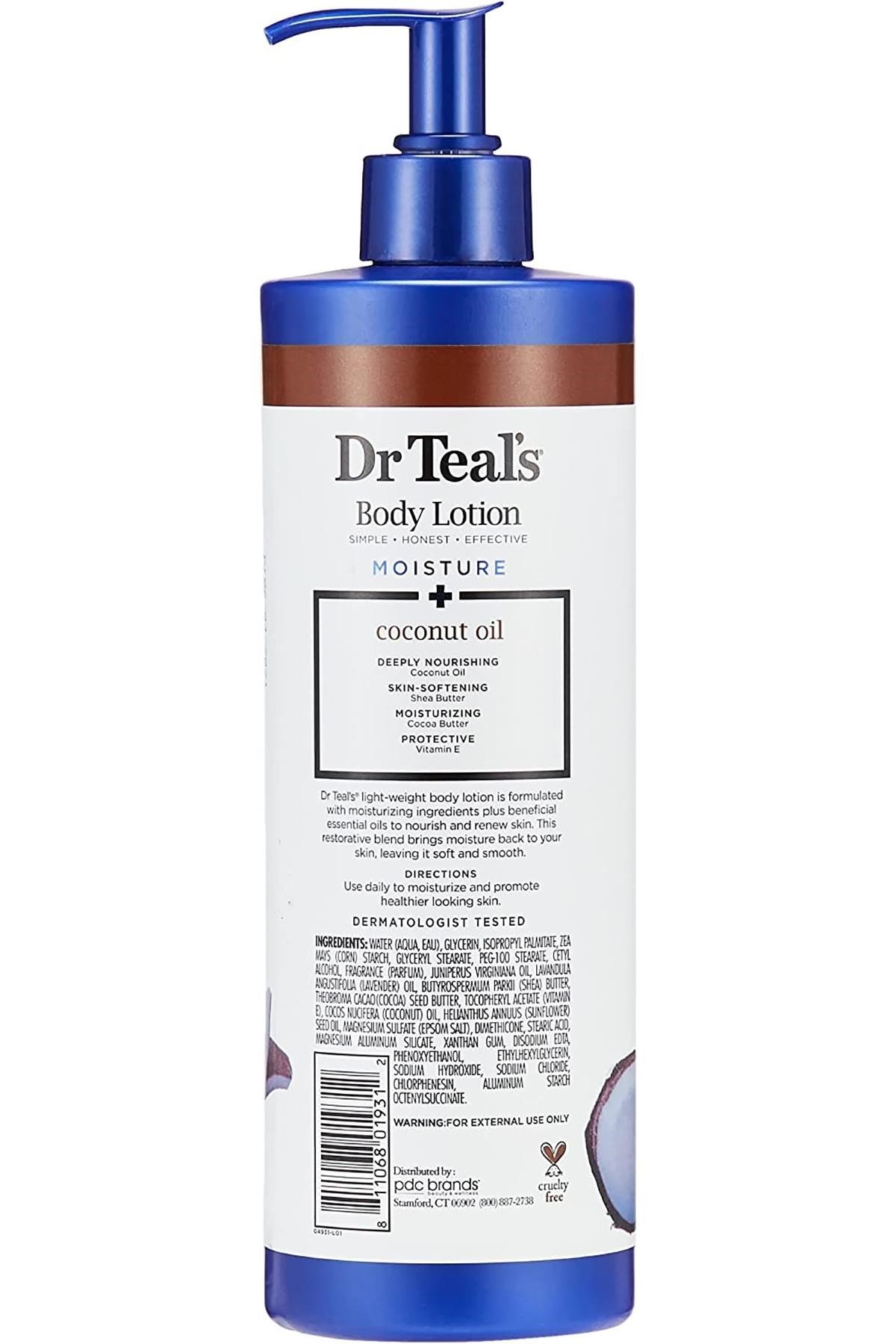 DR.Teal's Besleyici Hindistan Cevizi Yağı Vücut Losyonu 532ML
