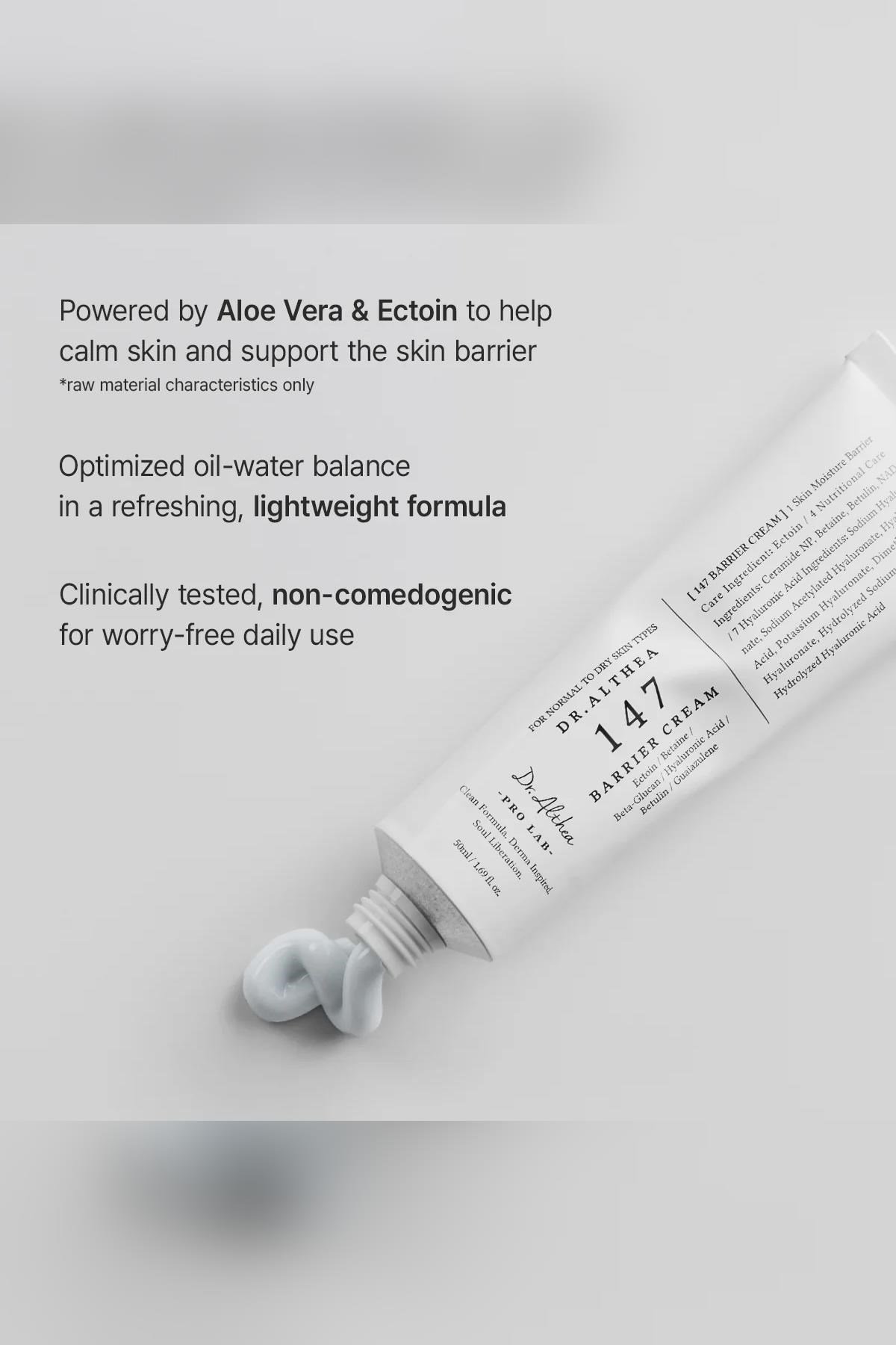 Dr. Althea 147 Barrier Cream Bariyer Onarıcı Nemlendirici Yüz Kremi 50ML