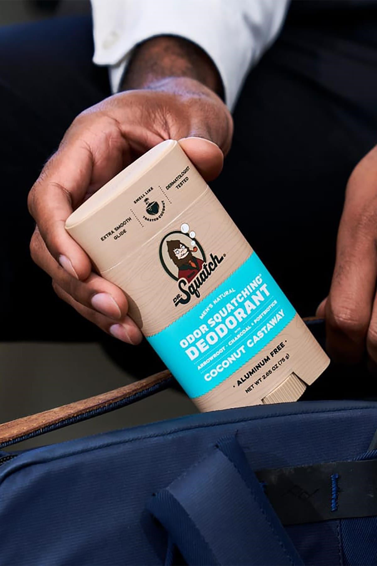 Dr.Squatch Coconut Castaway Alüminyumsuz Stick Deodorant 75GR