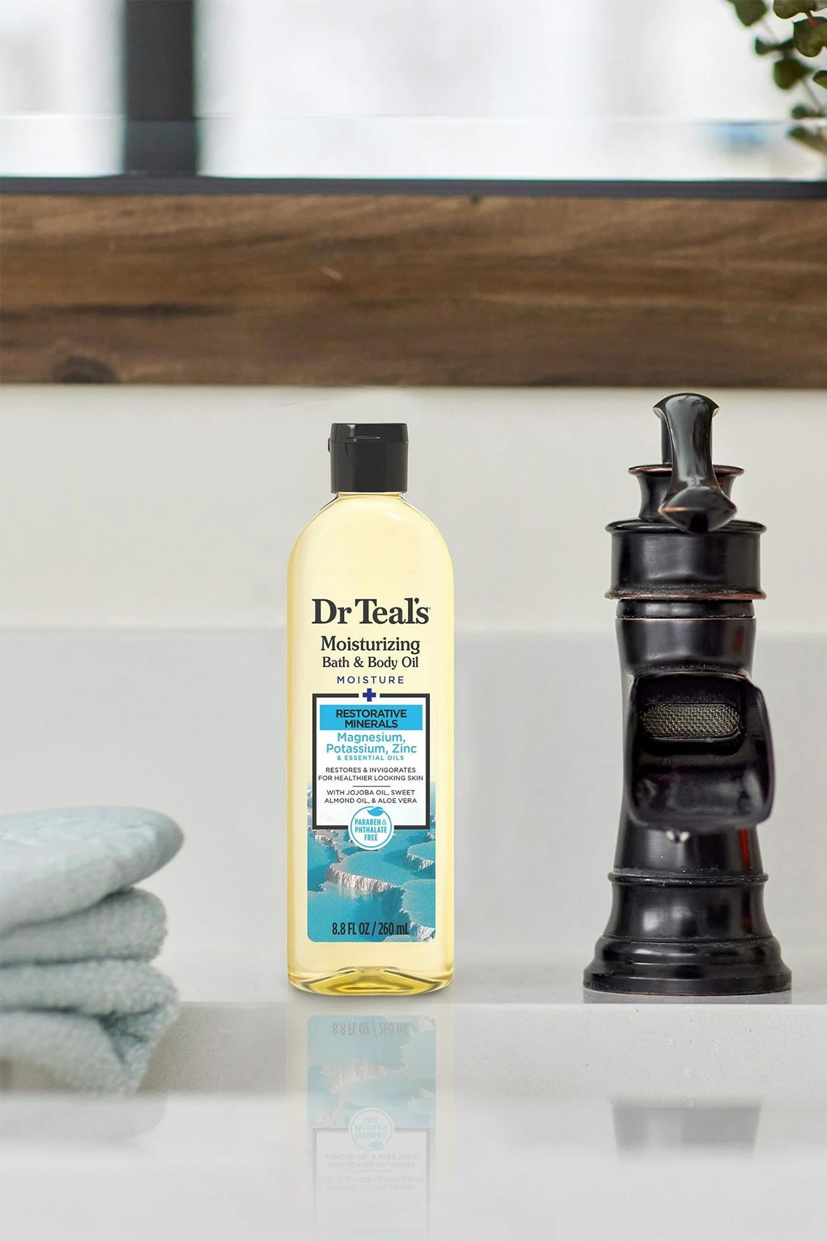 Dr.Teals Mineral Destekli Nemlendirici Banyo ve Vücut Yağı 260ML
