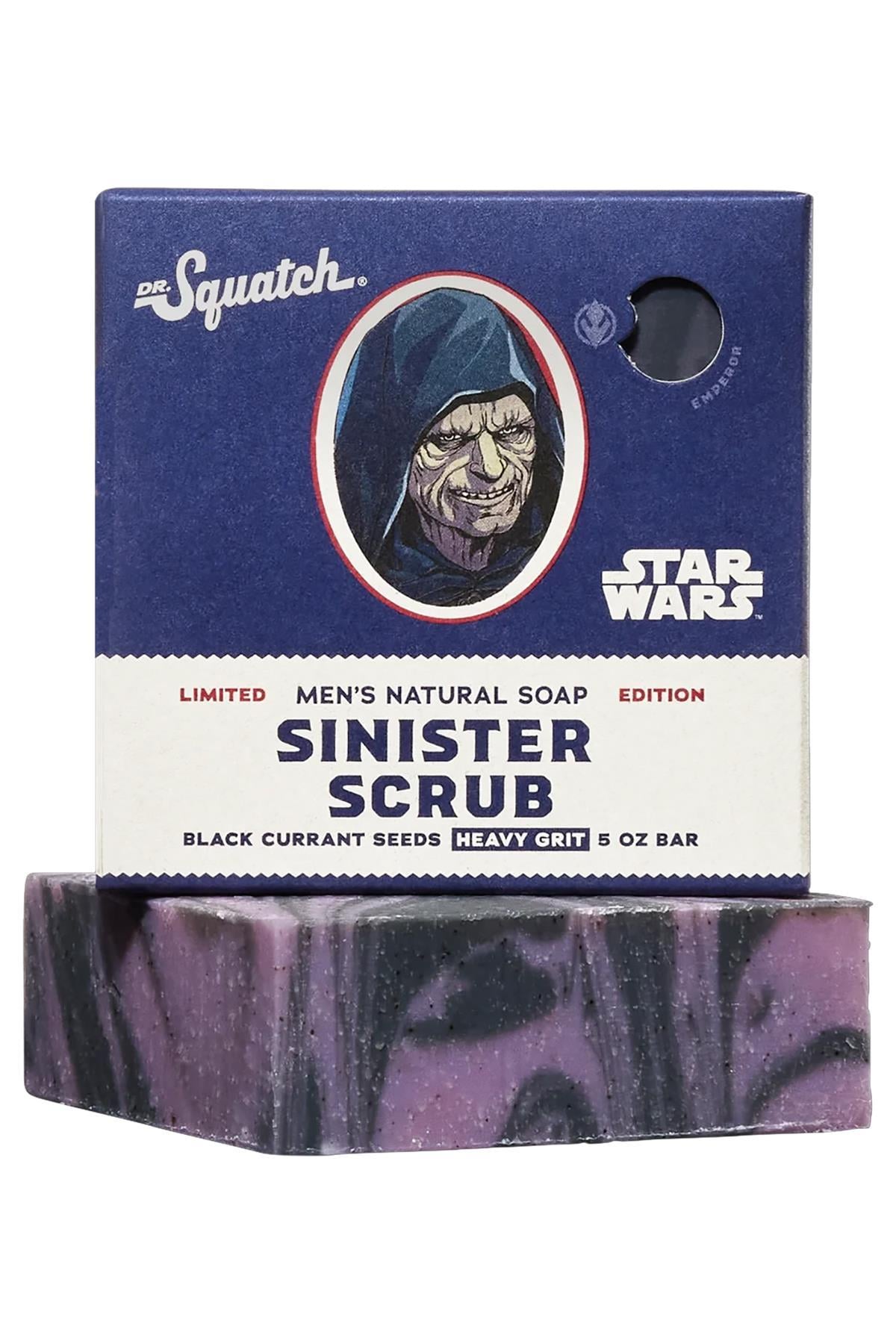 Dr.Squatch Sinister Scrub Erkek Sabunu 141GR