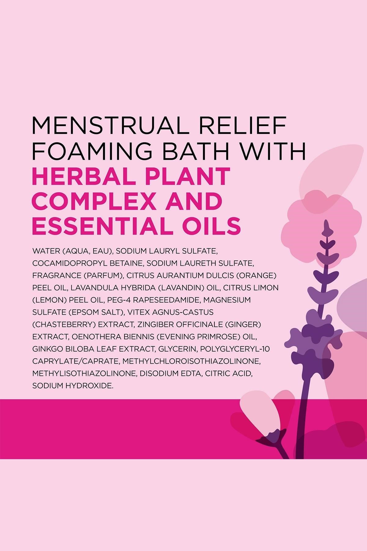 Dr.Teals Menstrual Relief Banyo Köpüğü 1000ML