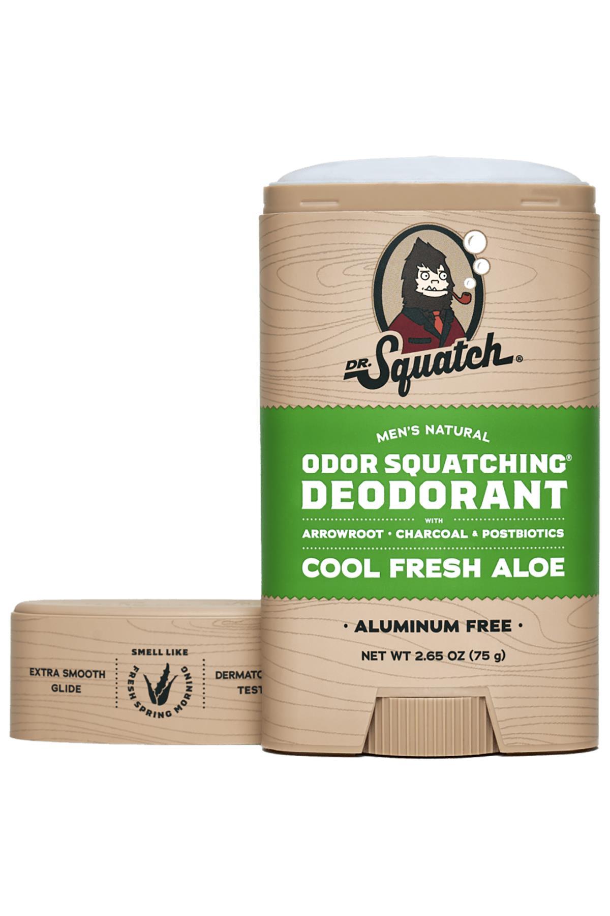 Dr. Squatch Cool Fresh Aloe Alüminyumsuz Stick Deodorant 75GR