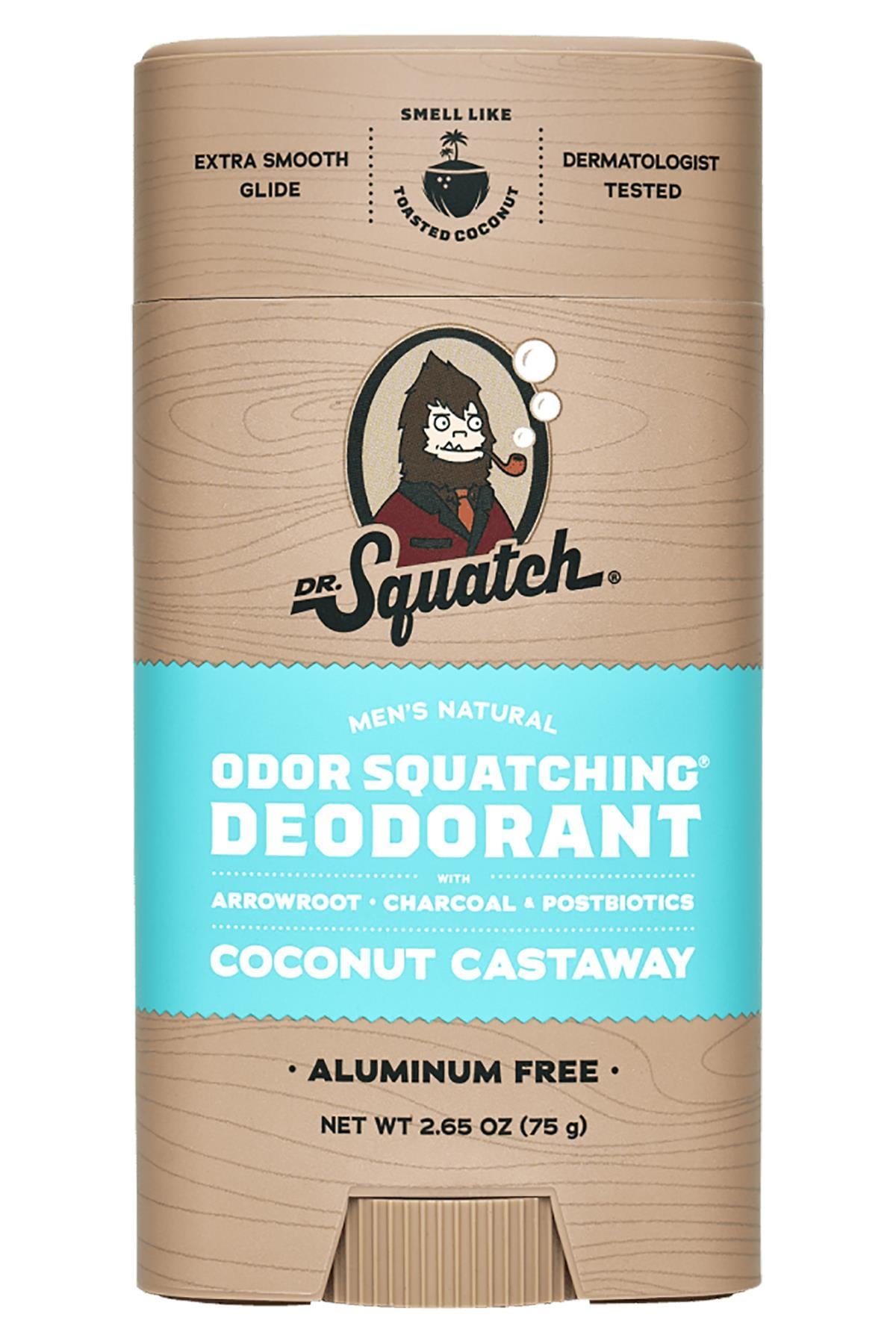 Dr.Squatch Coconut Castaway Alüminyumsuz Stick Deodorant 75GR