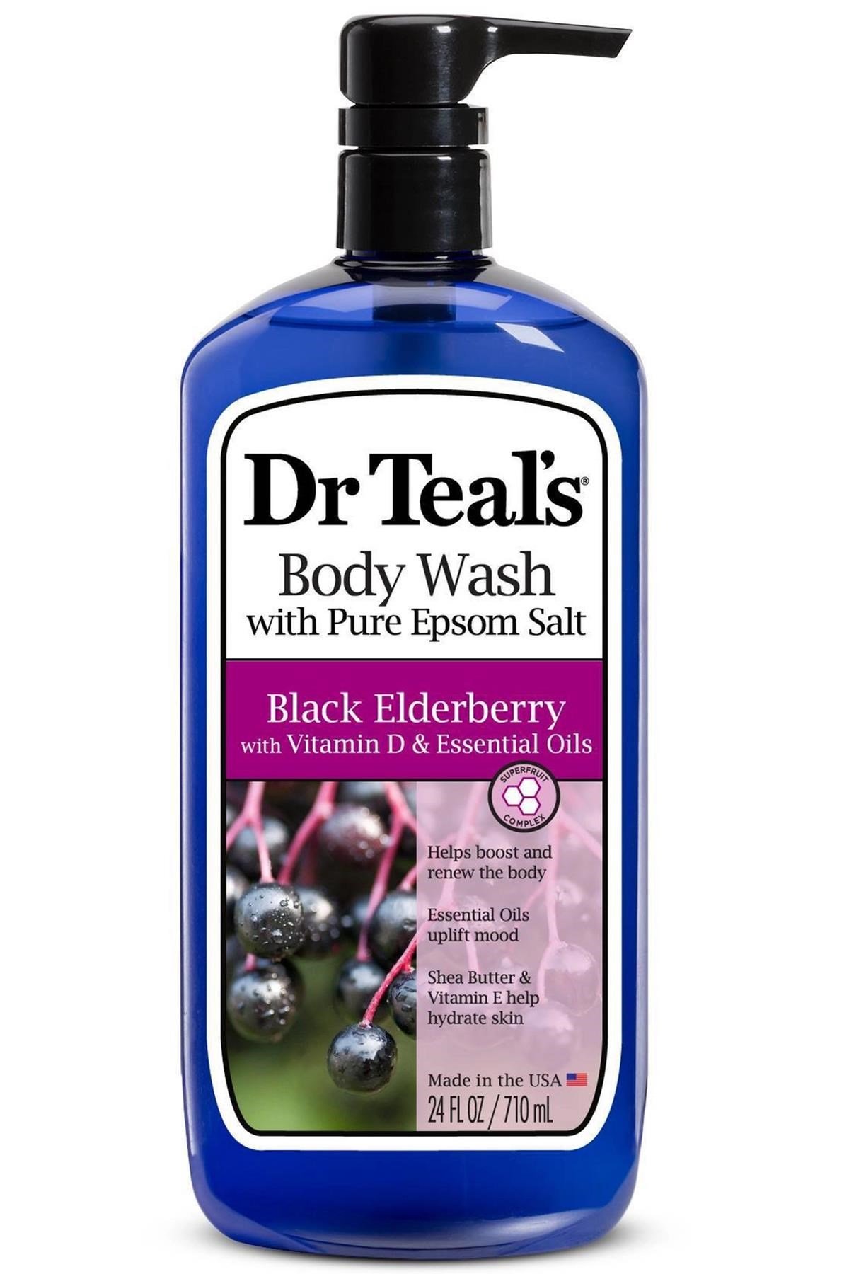 Dr.Teals Black Elderberry Vücut Şampuanı 710ML