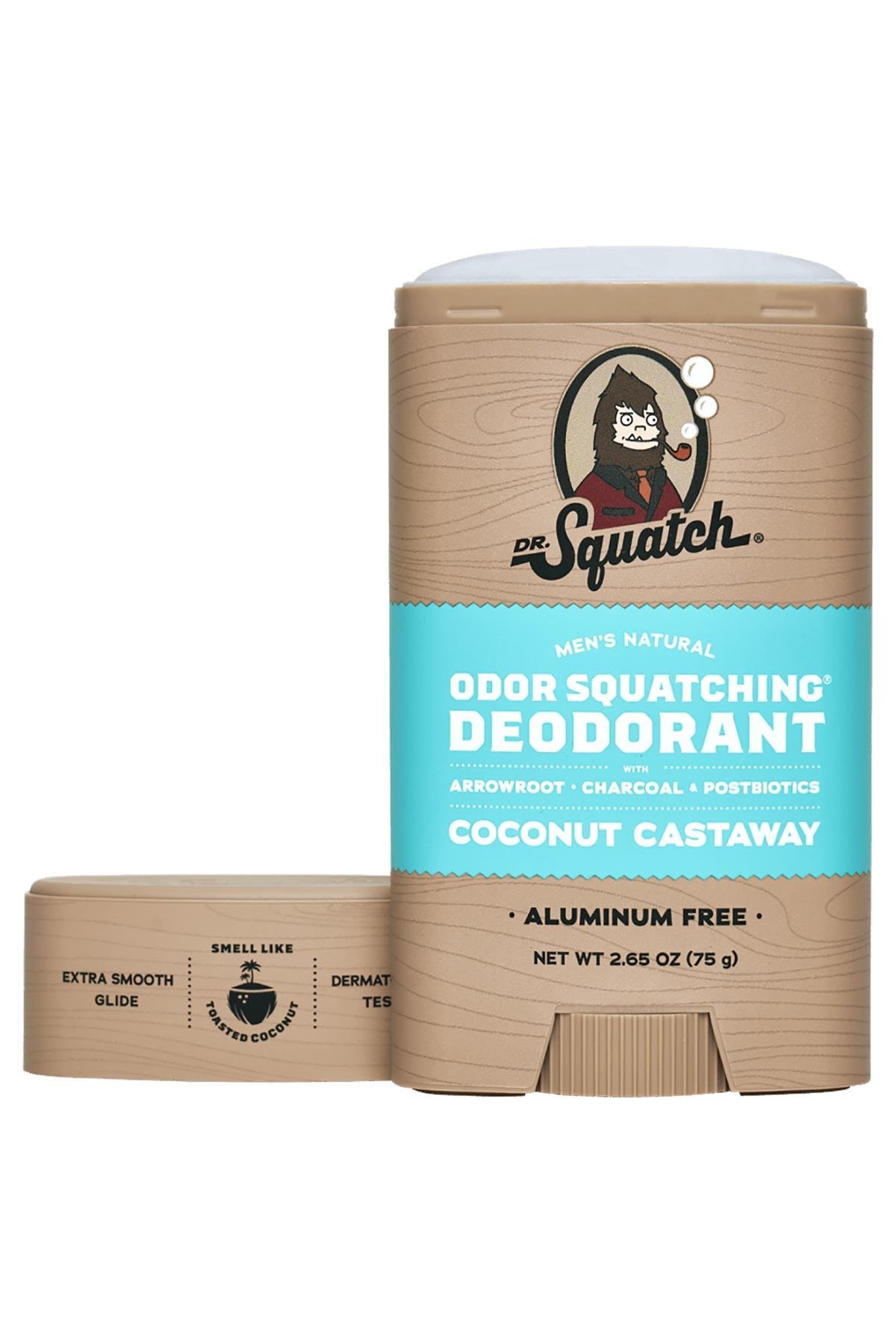 Dr.Squatch Coconut Castaway Alüminyumsuz Stick Deodorant 75GR