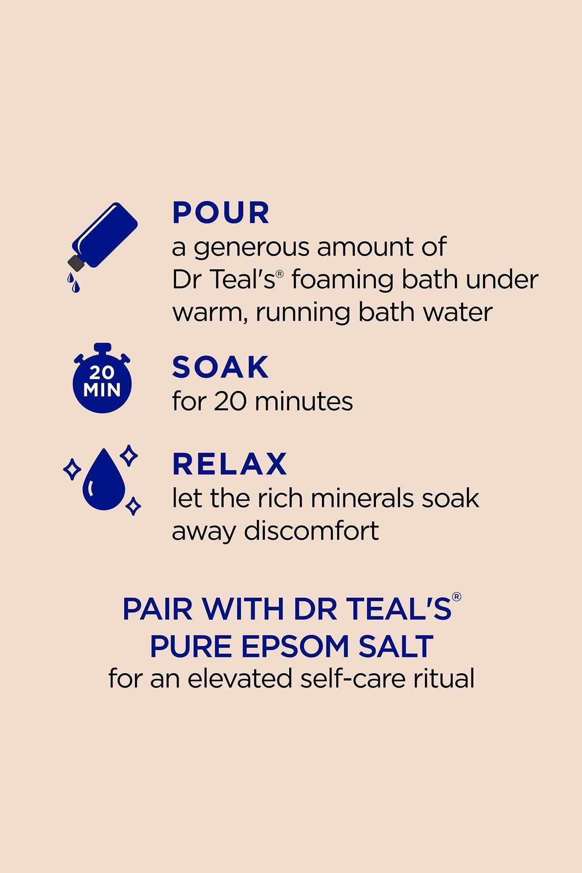 Dr.Teals Soothe & Comfort Banyo Köpüğü 1000ML
