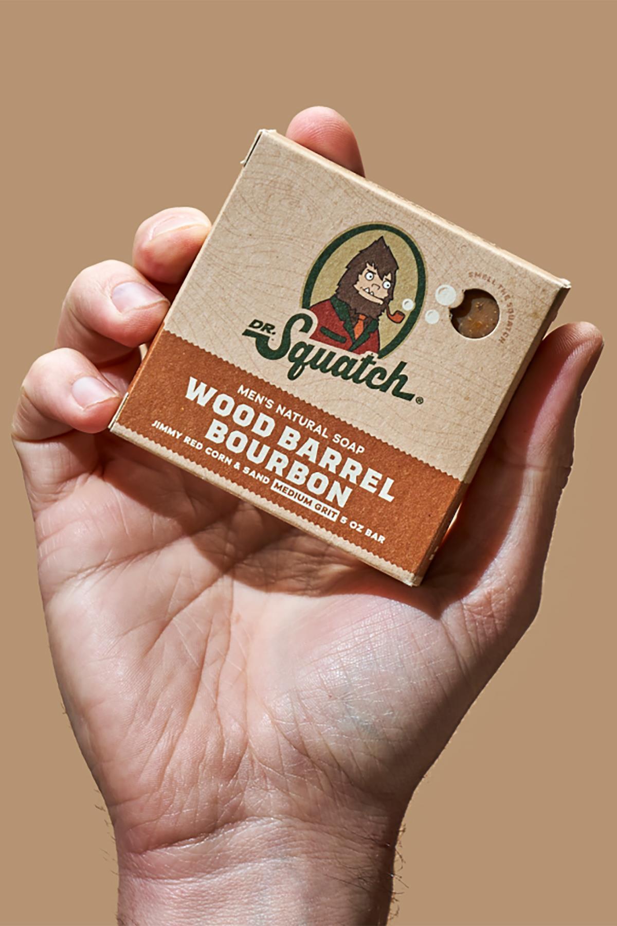 Dr.Squatch Wood Barrel Bourbon Erkek Sabunu 141GR