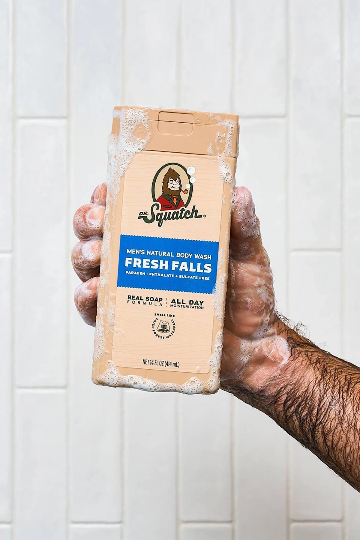 Dr.Squatch Men's Fresh Falls Duş Jeli 414ML