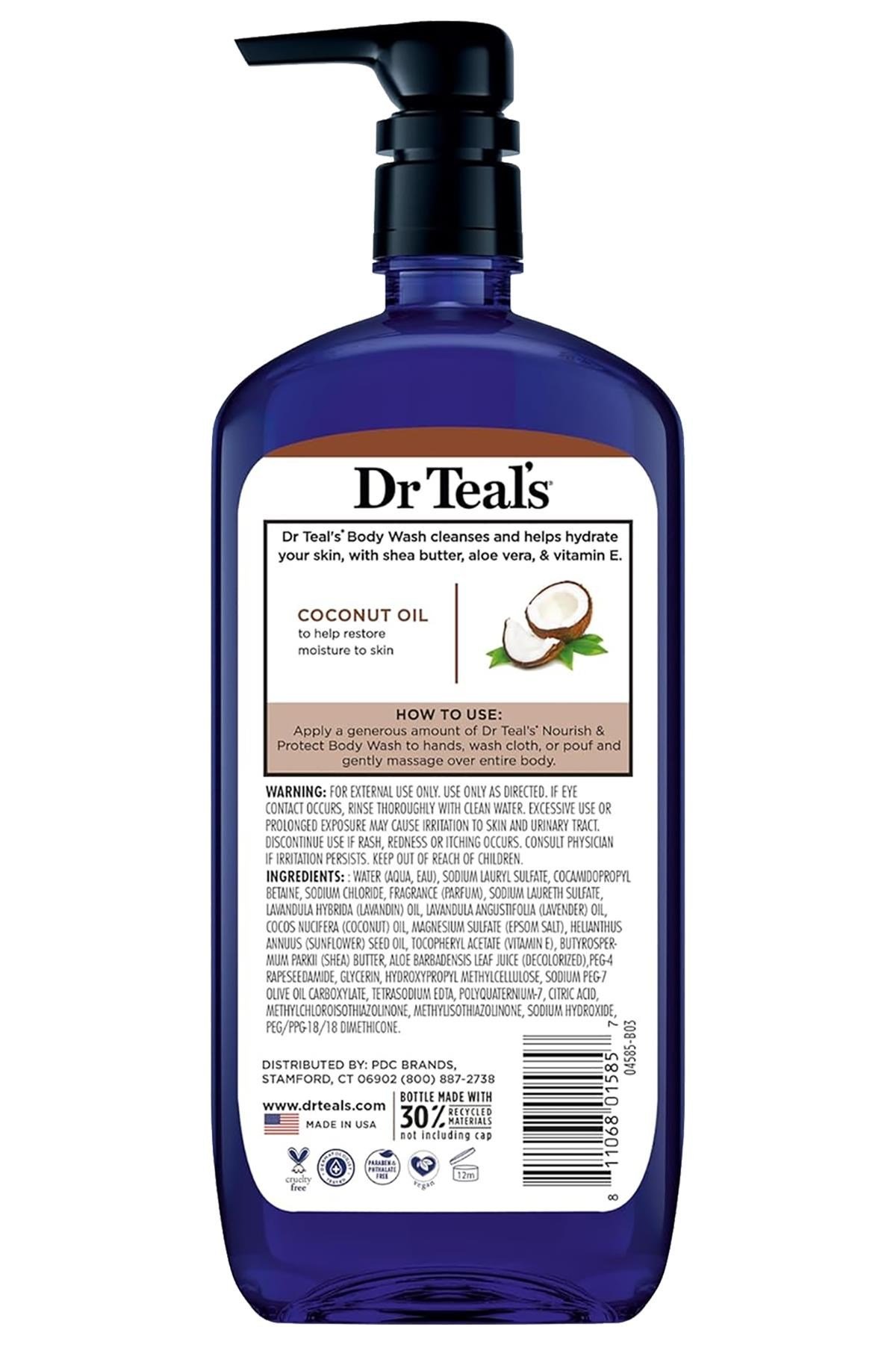 Dr.Teals Hindistancevizi Yağlı Besleyici ve Koruyucu Duş Jeli 710ML
