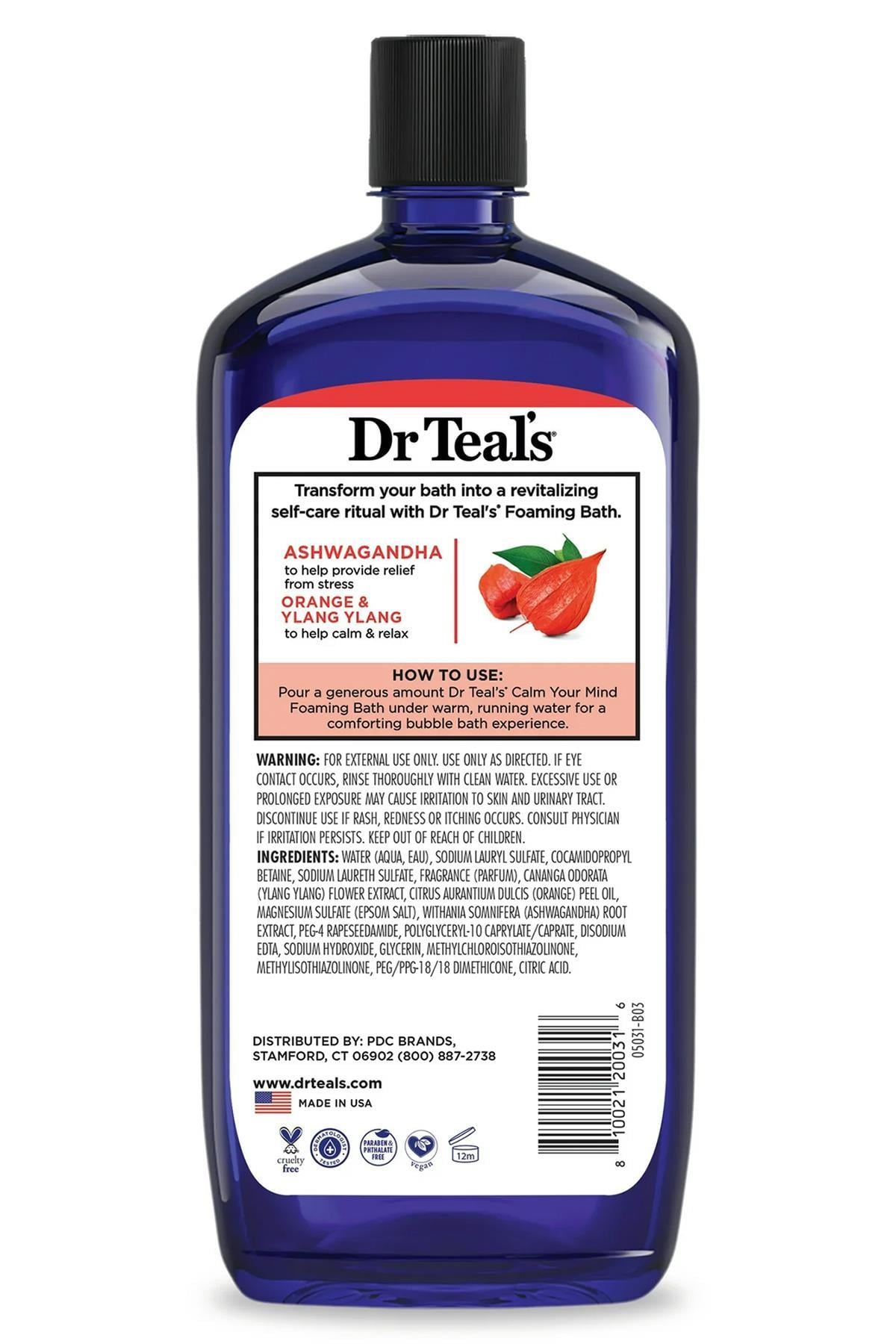 Dr.Teals Calm Your Mind Banyo Köpüğü 1000ML