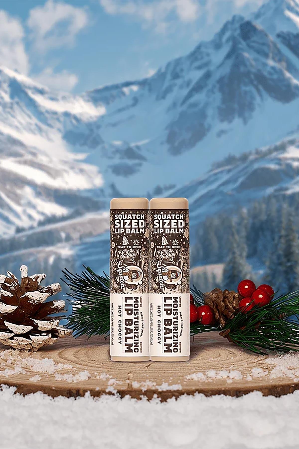 Dr.Squatch Men's Hot Choccy Nemlendirici Dudak Balsamı 2x7GR