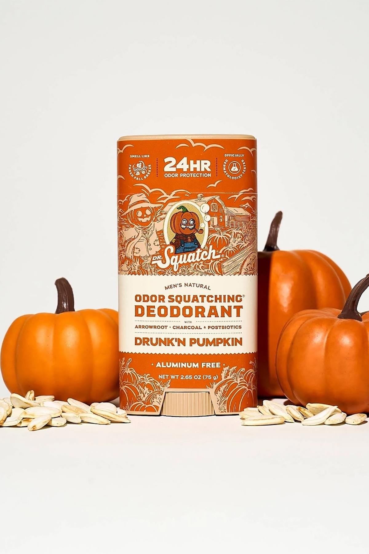 Dr.Squatch Drunk'n Pumpkin Alüminyumsuz Stick Deodorant 75GR