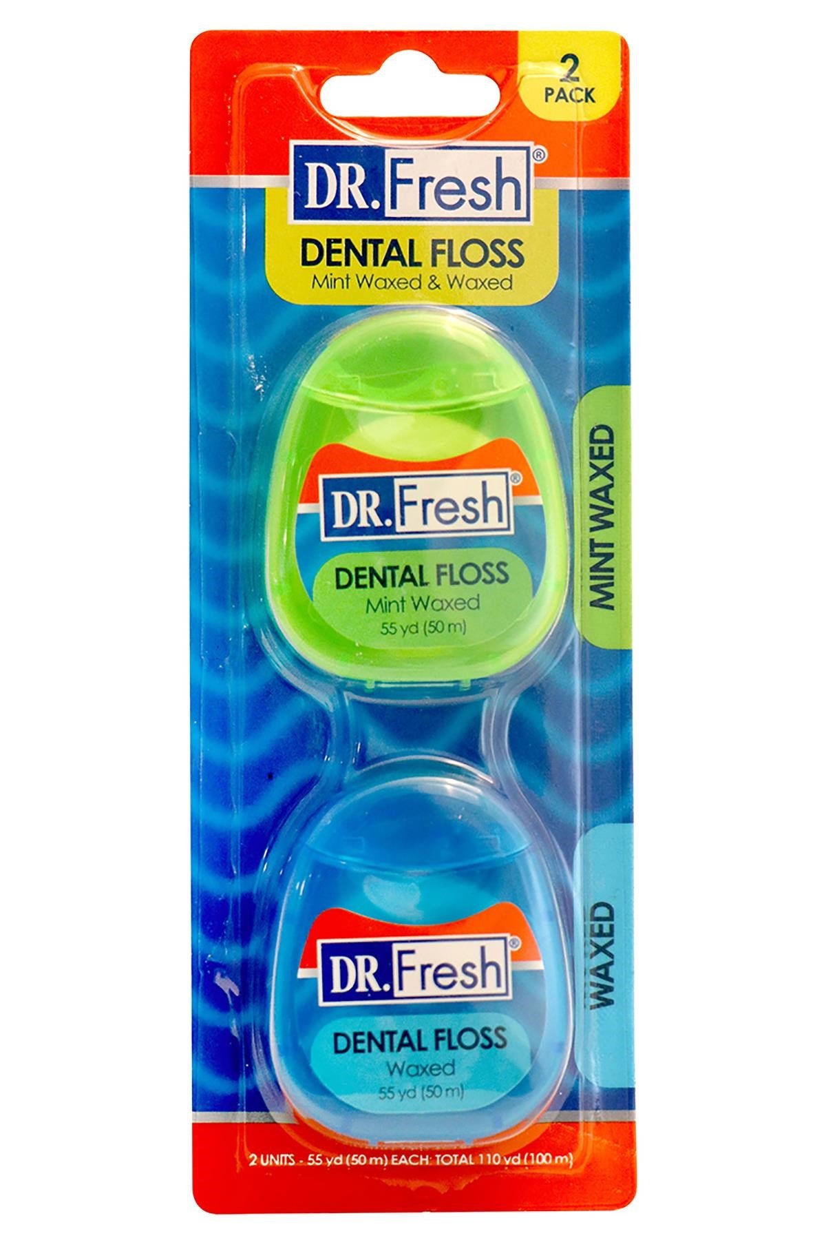 Dr.Fresh 2li Diş İpi 2x50m