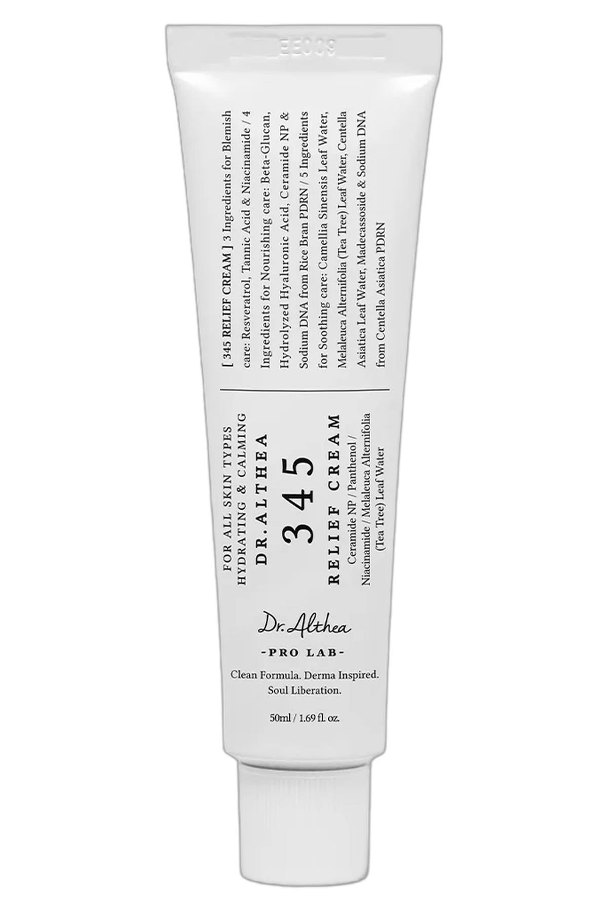 Dr. Althea 345 Relief Cream Akne Karşıtı Yatıştırıcı Yüz Kremi 50ML