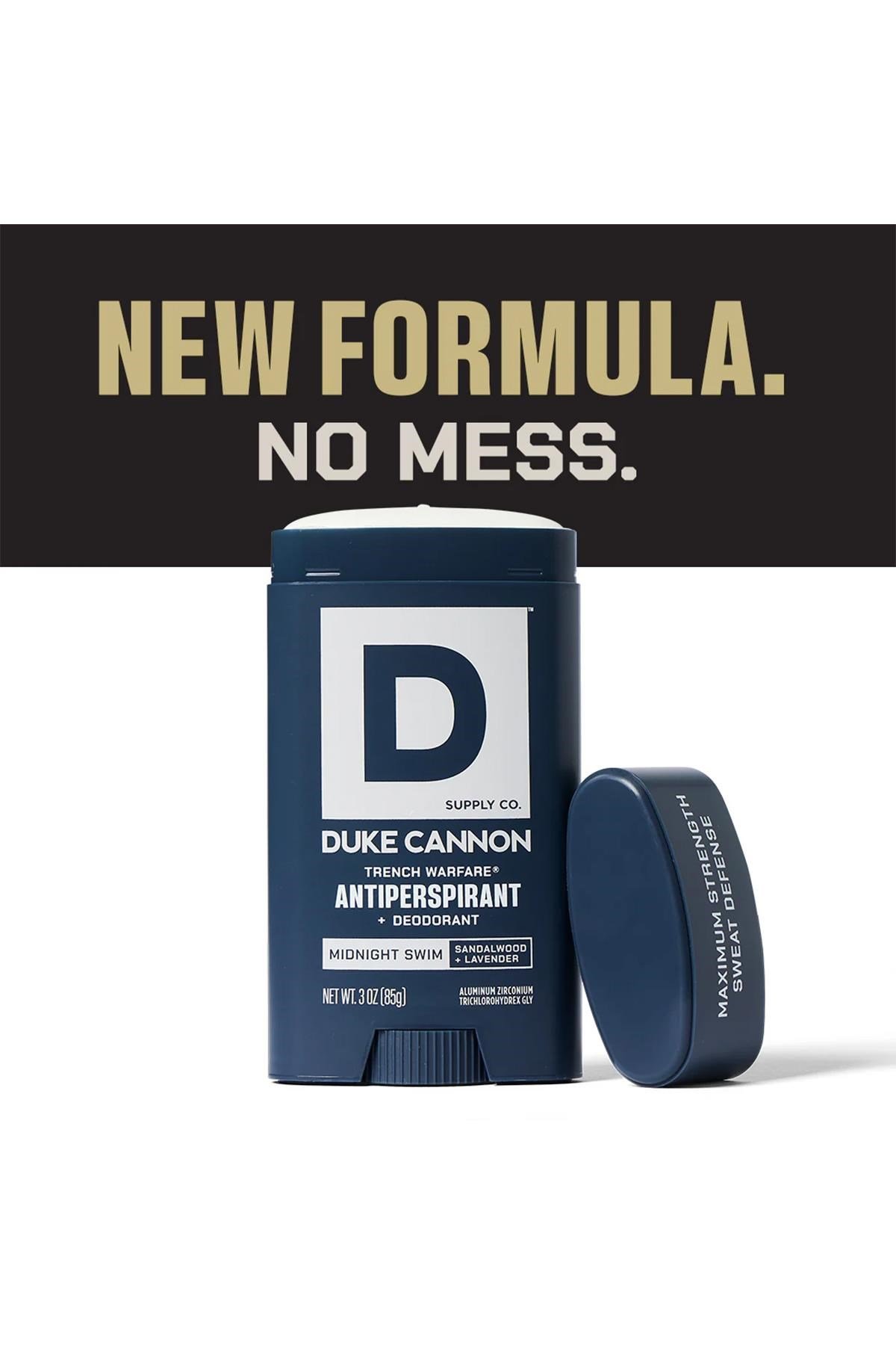 Duke Cannon Midnight Swim Antiperspirant Stick Deodorant 85GR