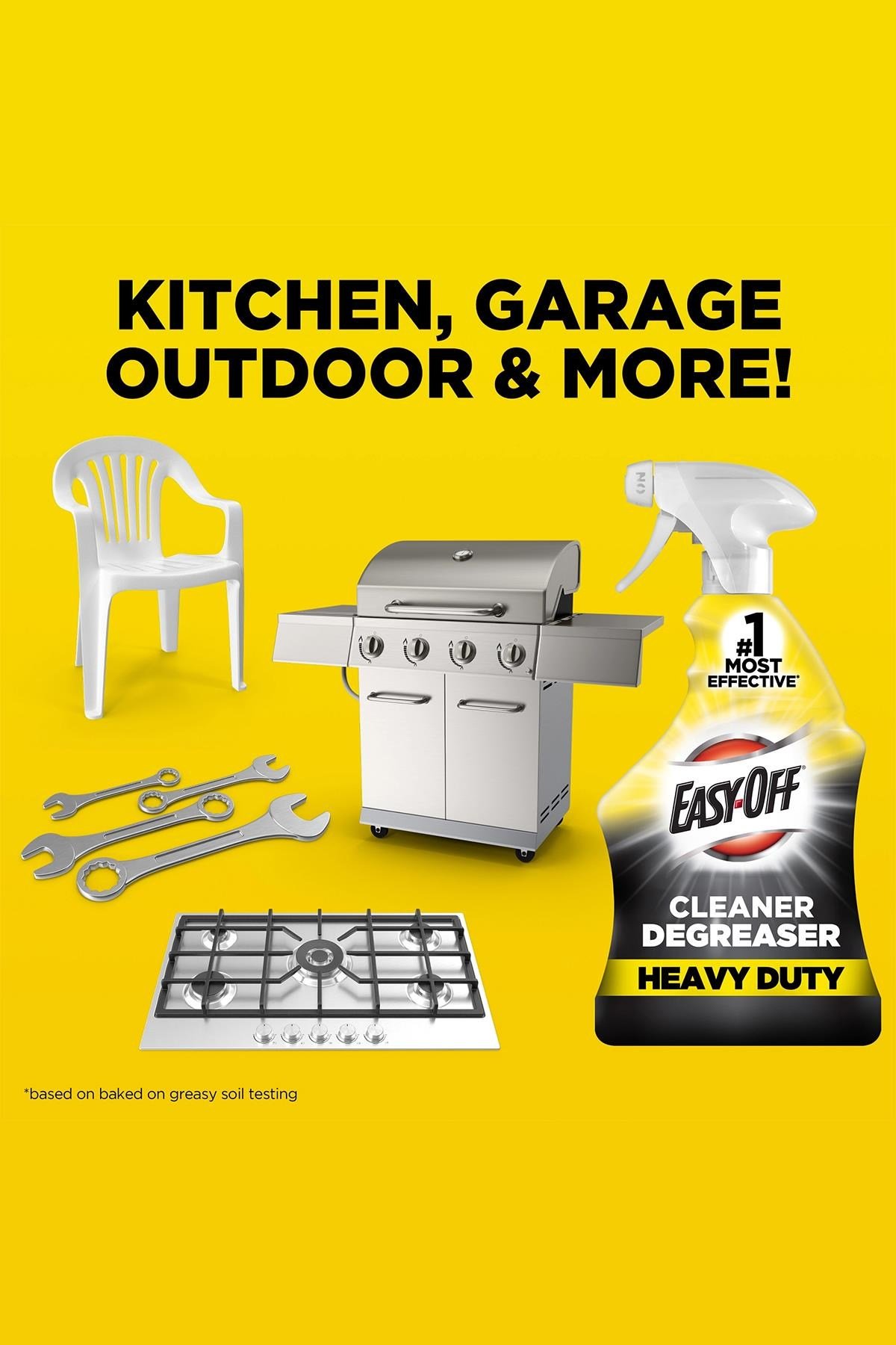 Easy-Off Güçlü Yağ ve Kir Temizleyici 946ML