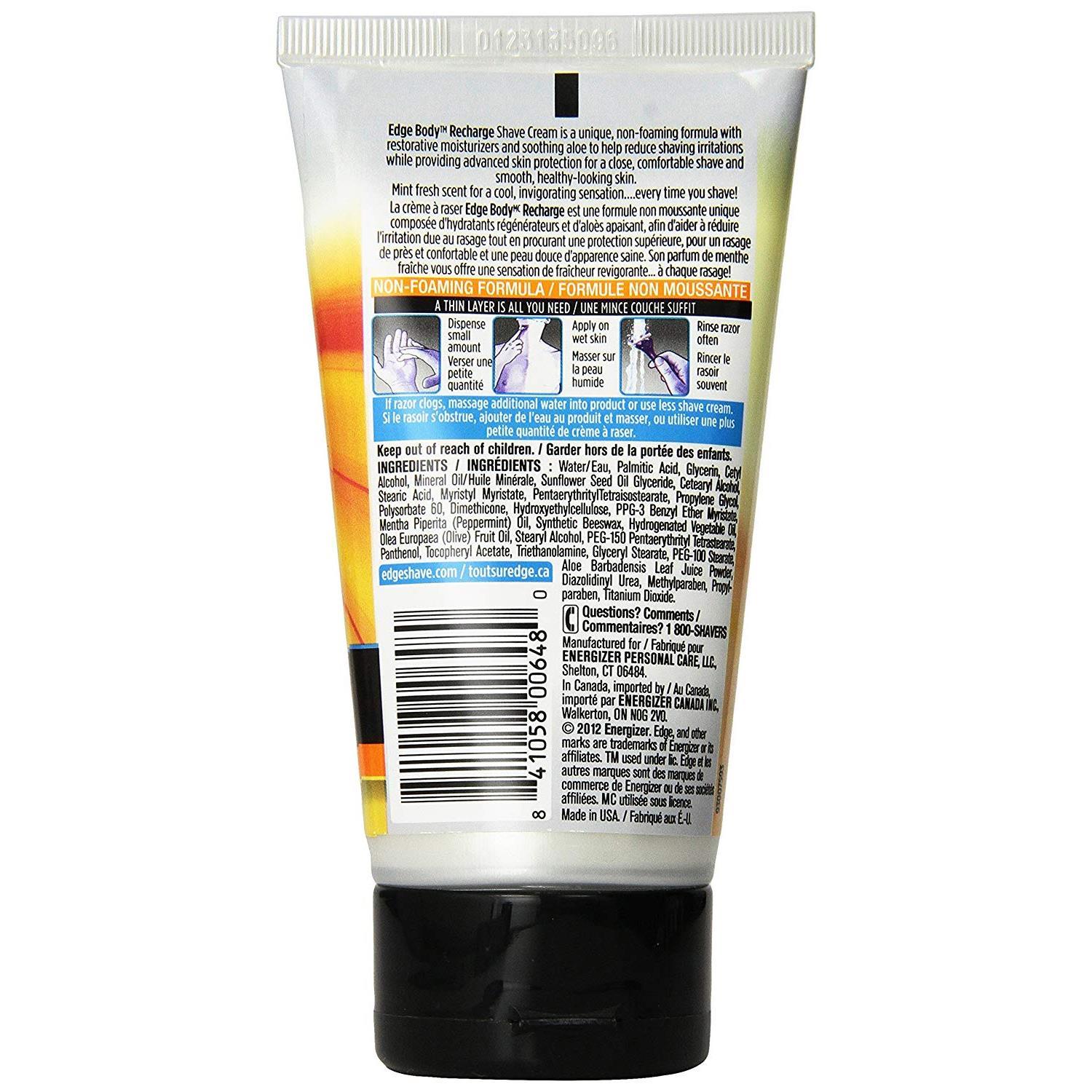 Edge Recharge Yüz ve Vücut İçin Tıraş Kremi 150ML