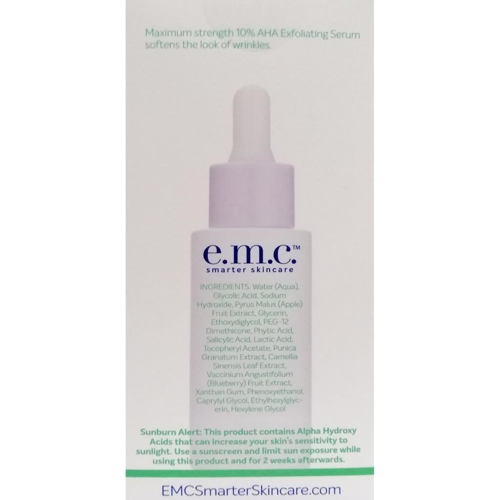 EMC AHA 10% Exfoliating Serum 30ML