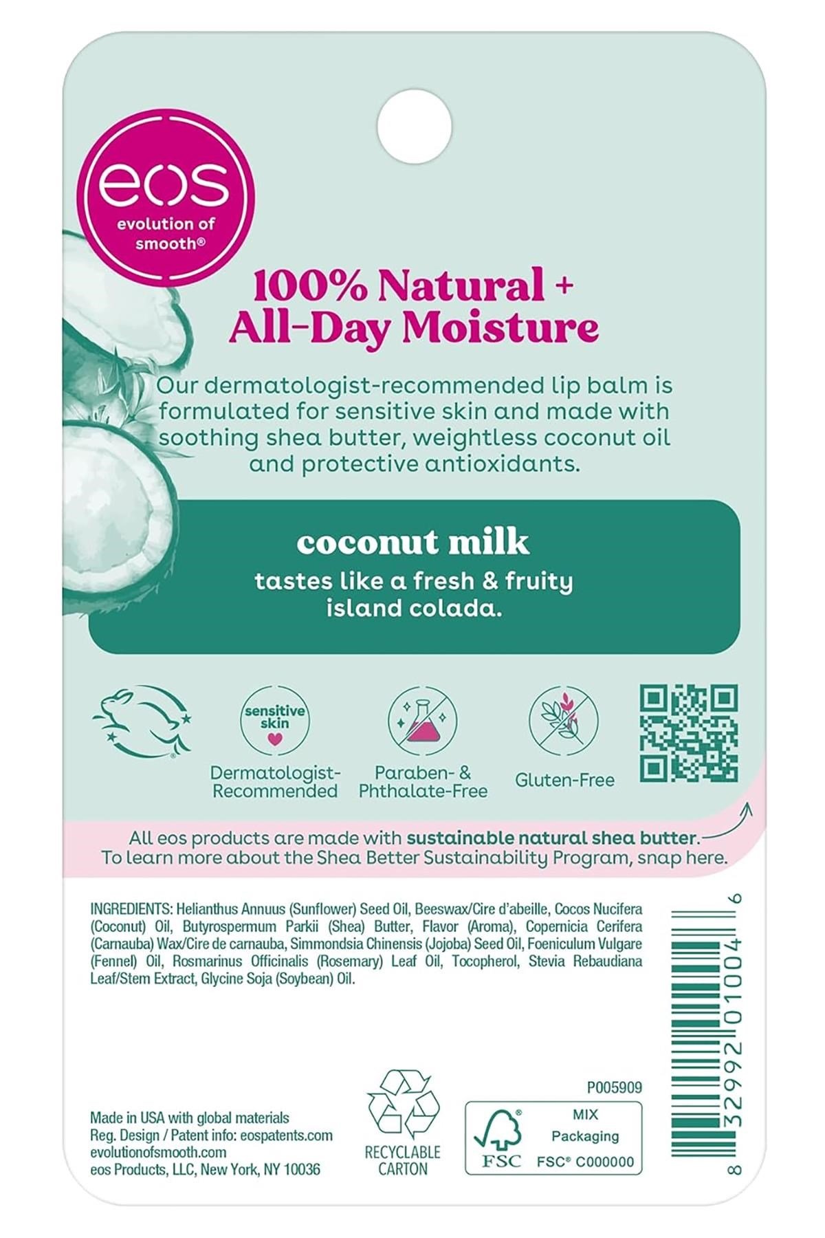EOS Coconut Milk Lip Balm 7GR