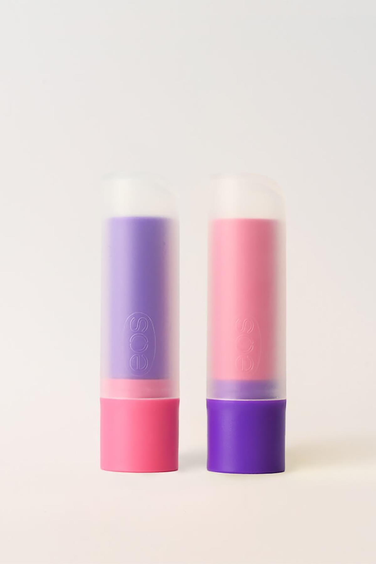 EOS Electric Cherry + Grape Fizz 2'li Dudak Balsamı 2x4GR