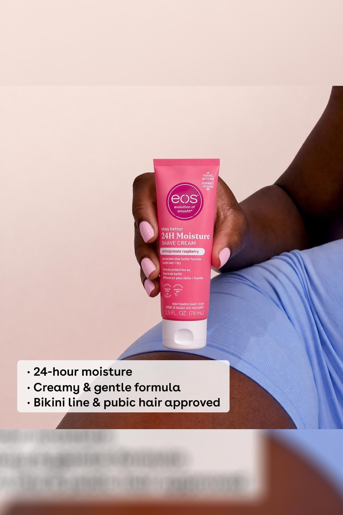 EOS Pomegranate Raspberry Nemlendirici Kadın Tıraş Kremi 74ML