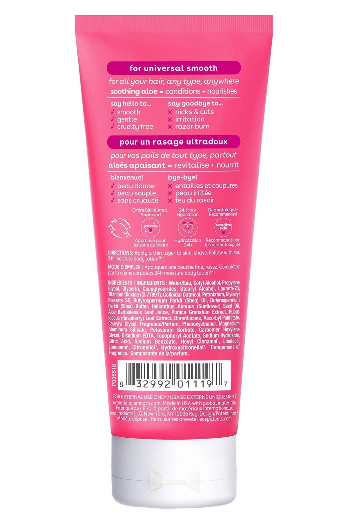 EOS Pomegranate Raspberry Nemlendirici Kadın Tıraş Kremi 74ML