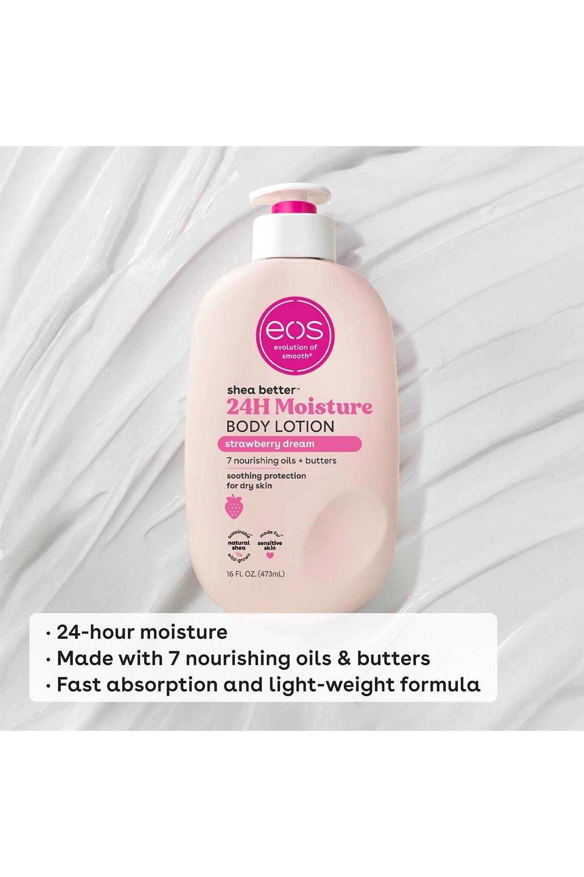 EOS Strawberry Dream Vücut Losyonu 473ML