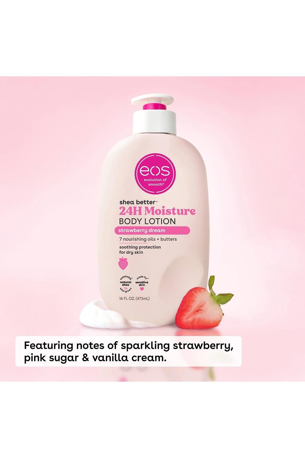 EOS Strawberry Dream Vücut Losyonu 473ML