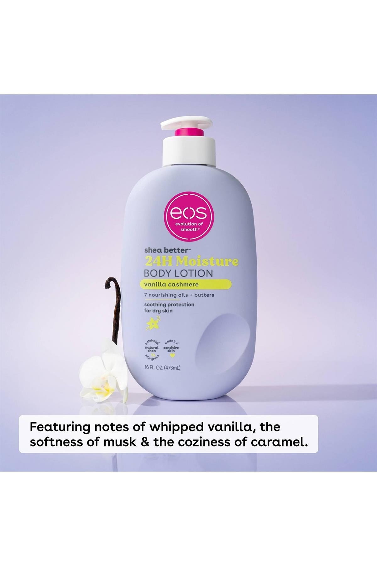 EOS Vanilla Cashmere Nemlendirici Vücut Losyonu 473ML