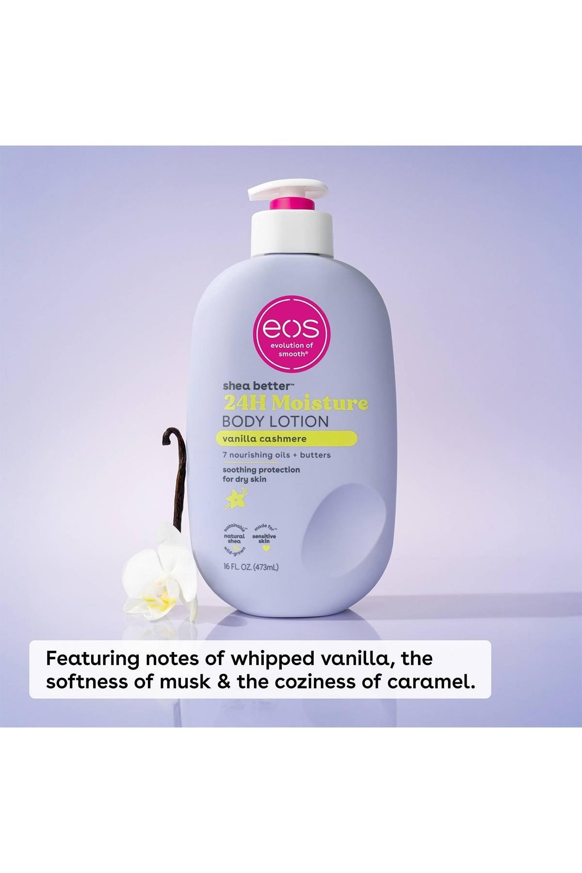 EOS Vanilla Cashmere Nemlendirici Vücut Losyonu 473ML